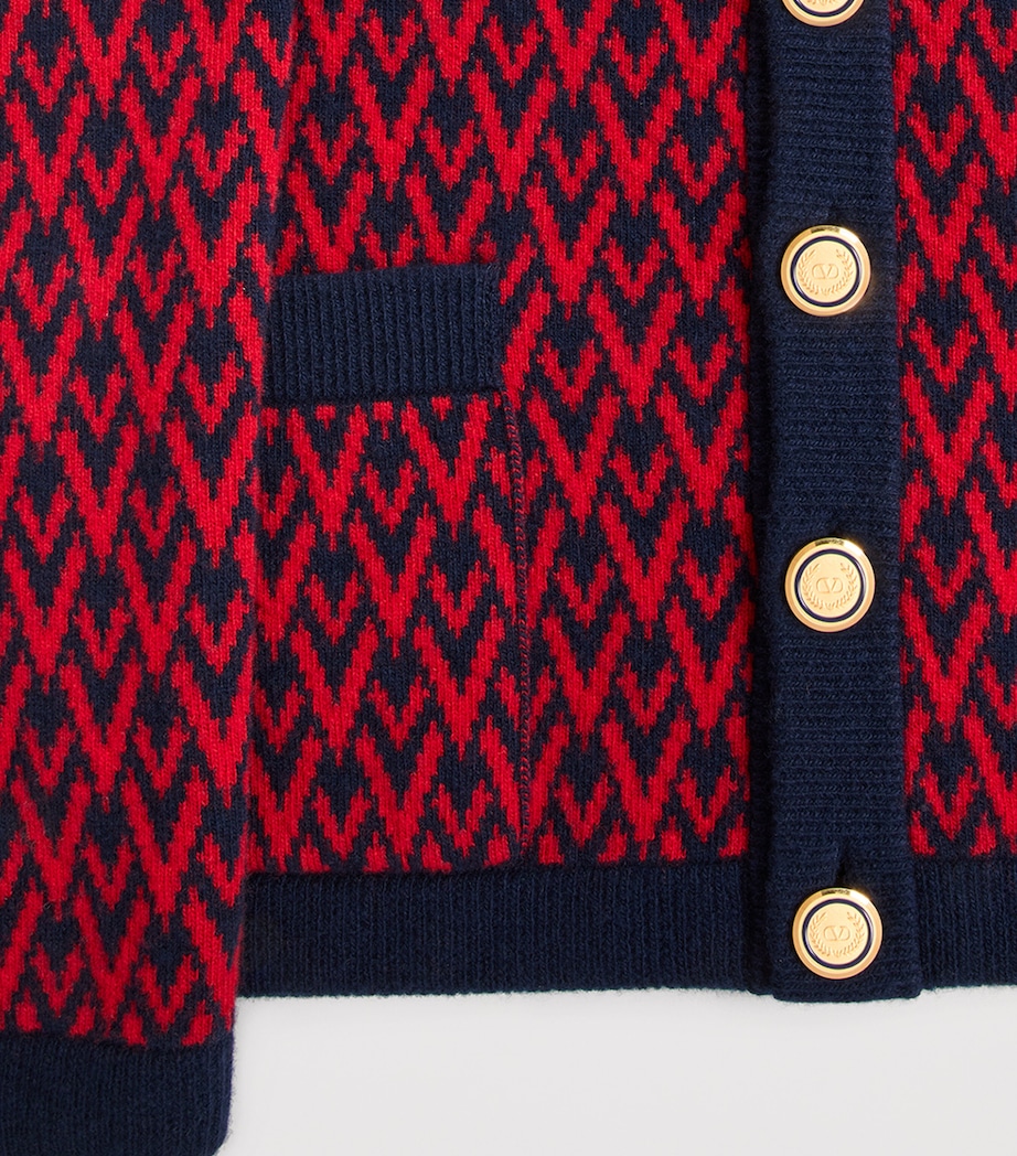 Wool Toute La V Cardigan BR5 Image 8