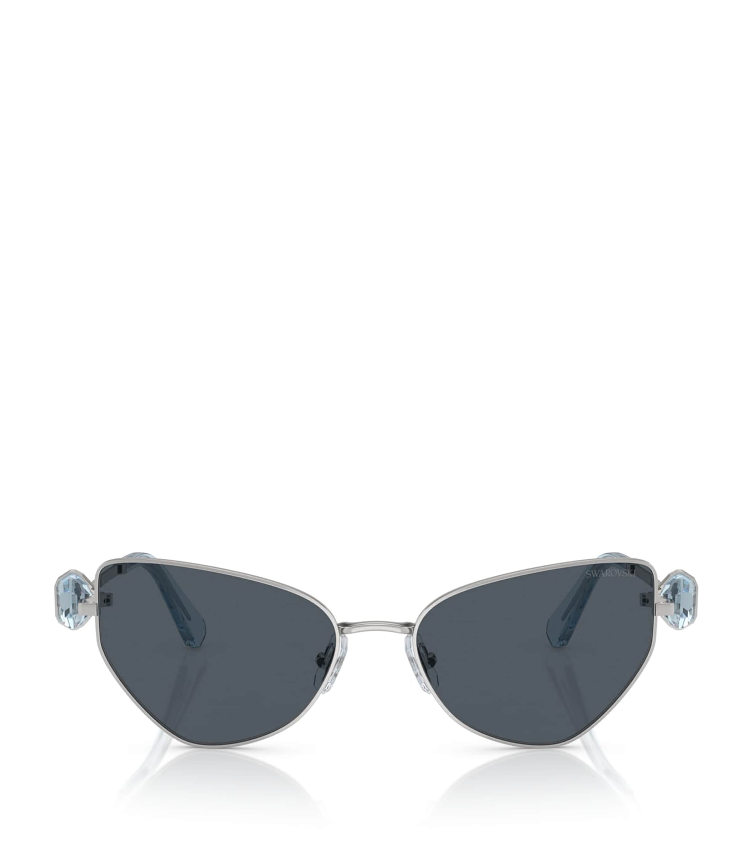 Swarovski Metal Sk7003 Sunglasses In Silver