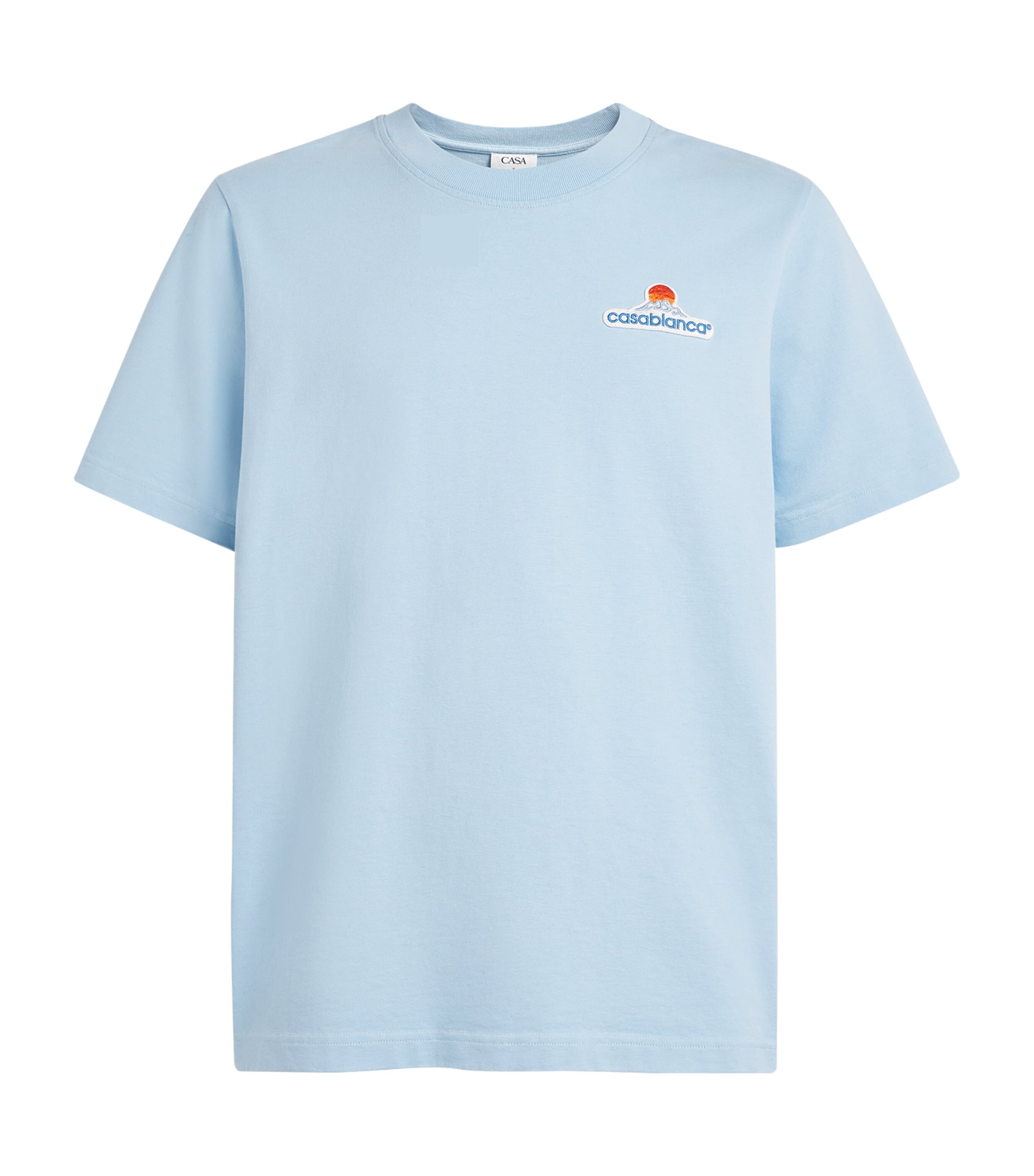 Tシャツ・カットソー Casablanca 'Casablanca Montagne' T-shirt Casablanca Logo Montagne Patch T-Shirt | Harrods HK