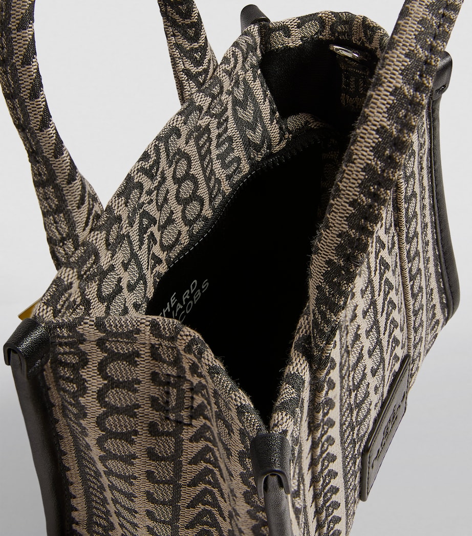 The Marc Jacobs Micro The Monogram Tote Bag 261 BEIGE MLT Image 6