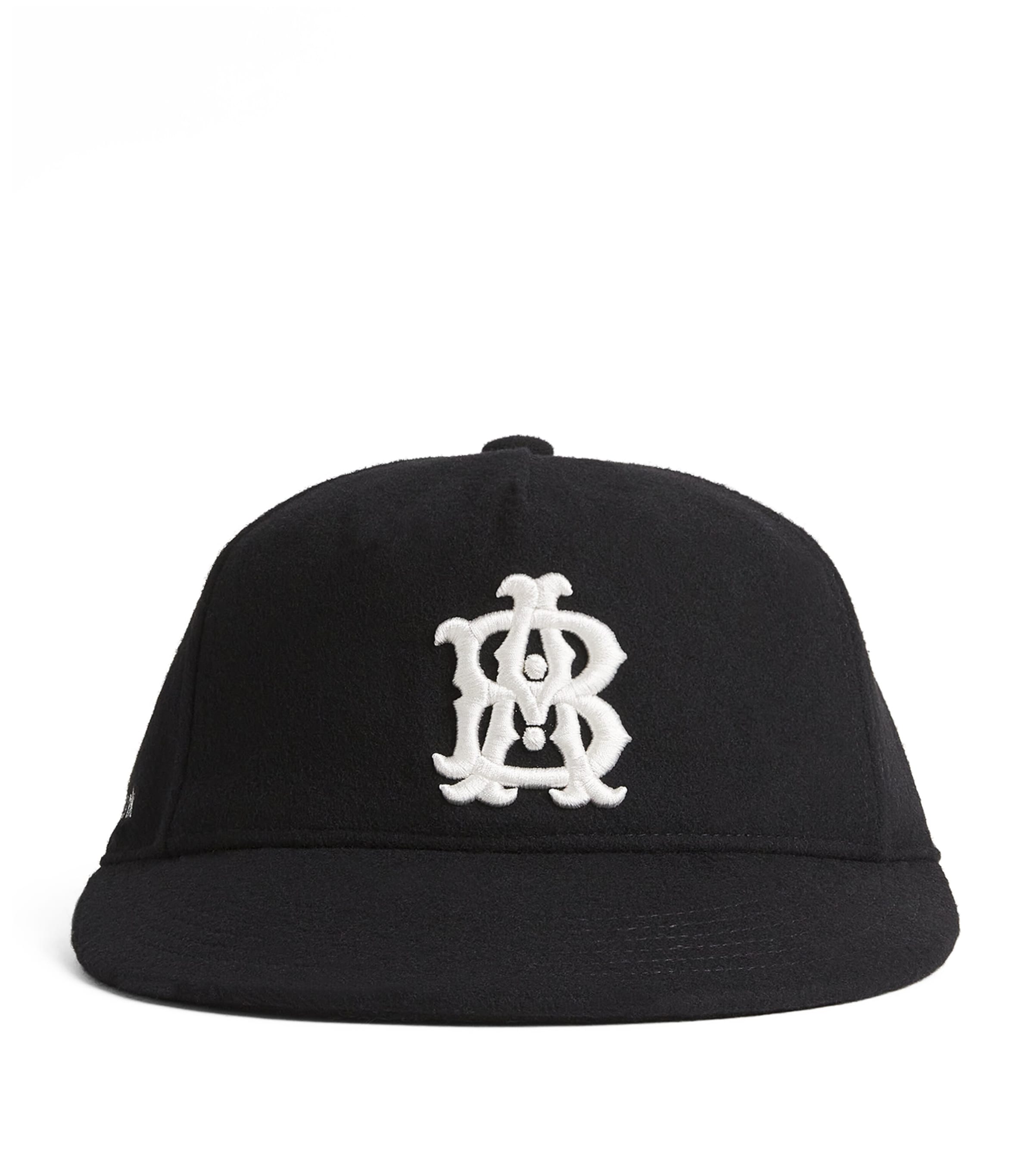 Wool-Blend Monogram Cap BLACK/ECRU Image 1