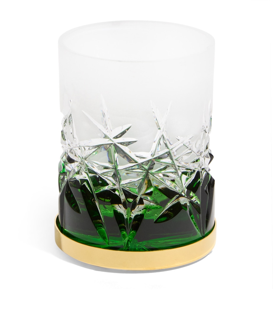 Crystal Ivy Green Tumbler (250ml) GREEN/GOLD Image 1