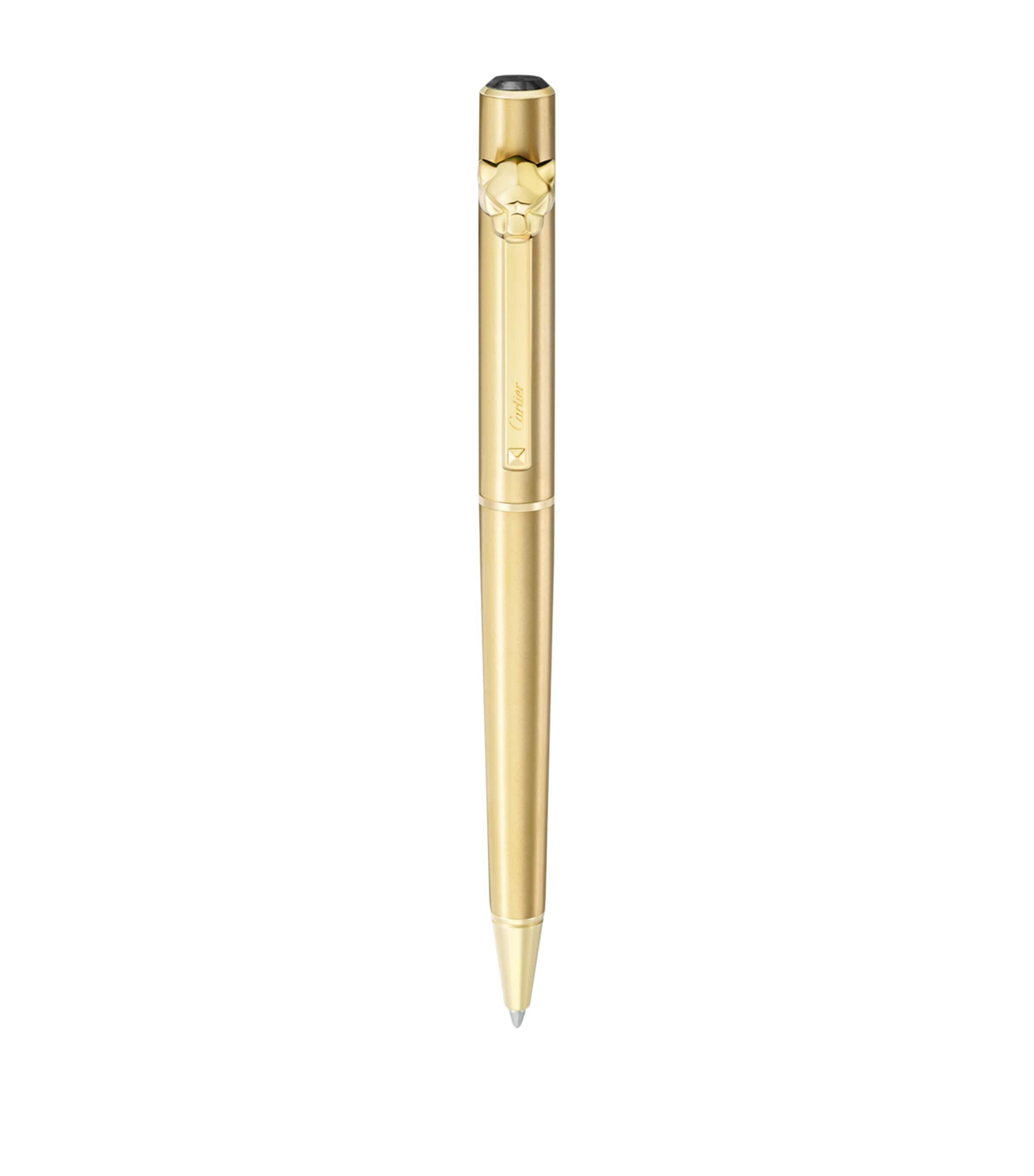 Small Panthère de Cartier Ballpoint Pen GOLD METAL Image 1