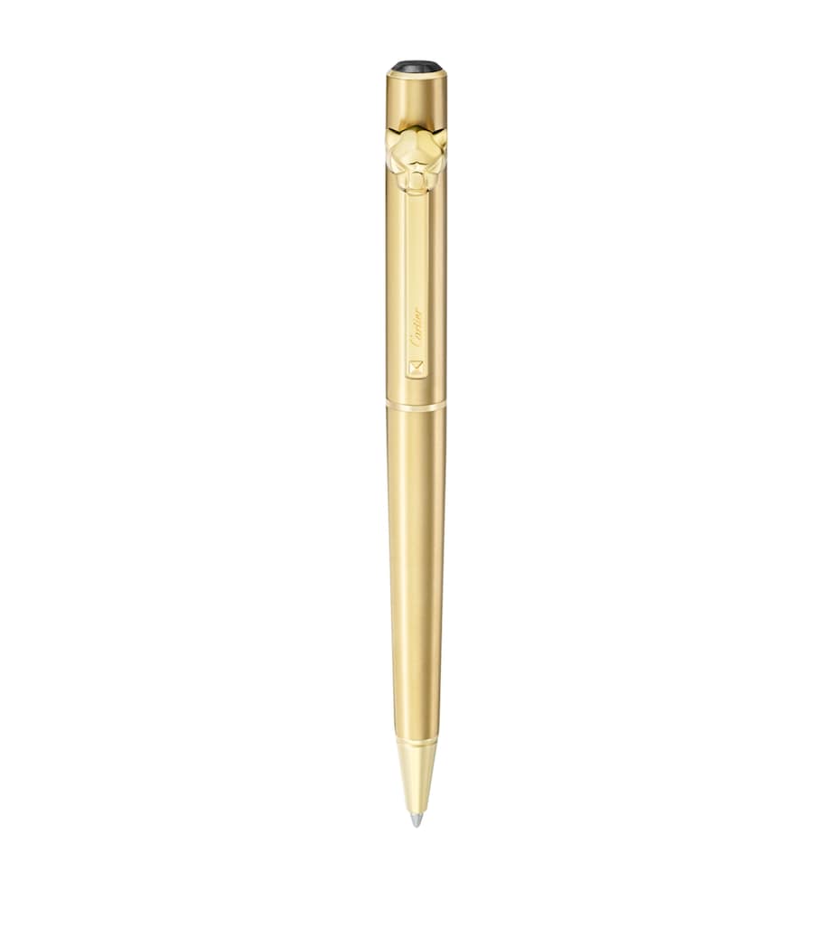 Small Panthère de Cartier Ballpoint Pen GOLD METAL Image 1