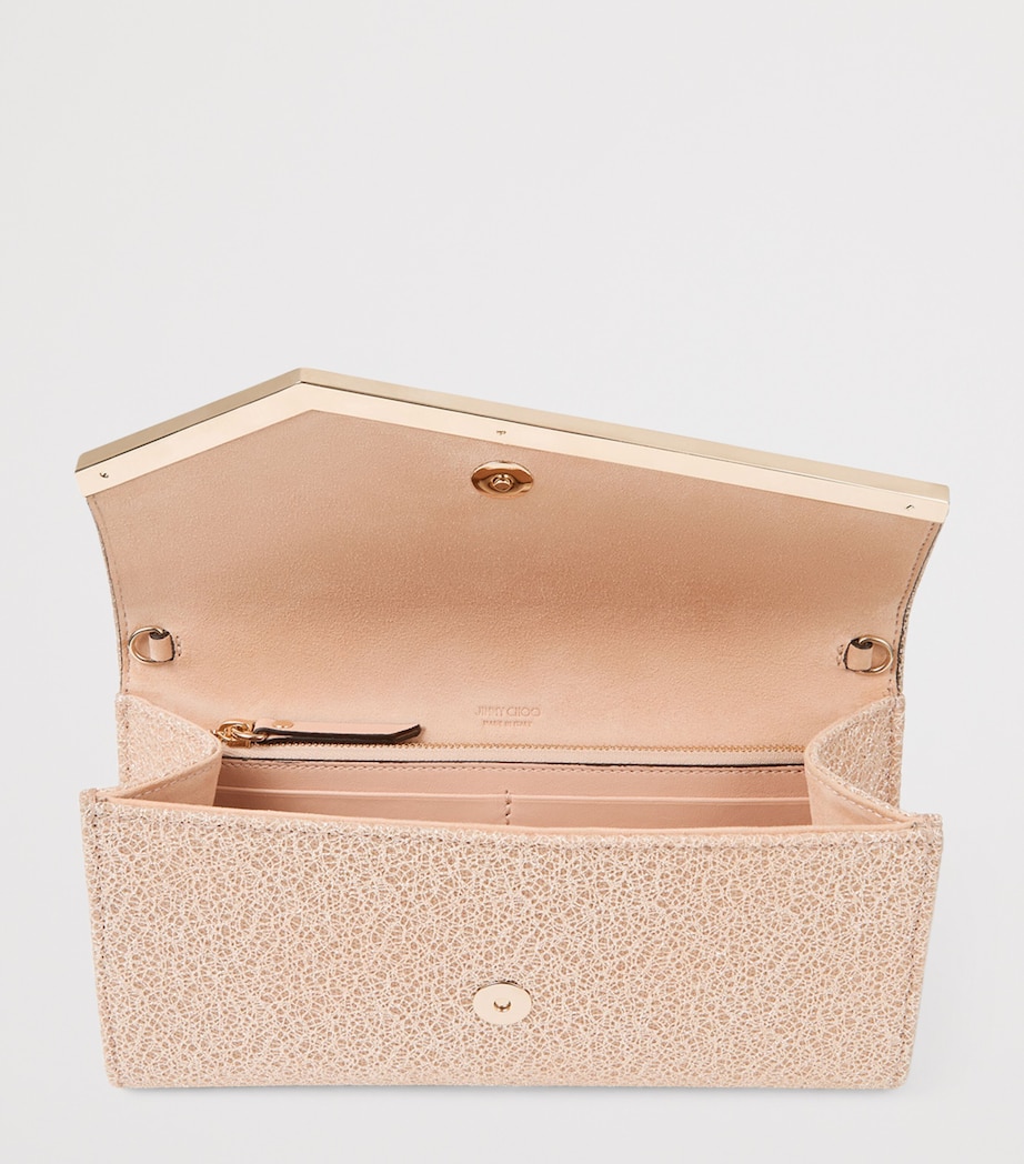 Jimmy Choo Emmie Clutch Bag Macaron/light Gold Image 4