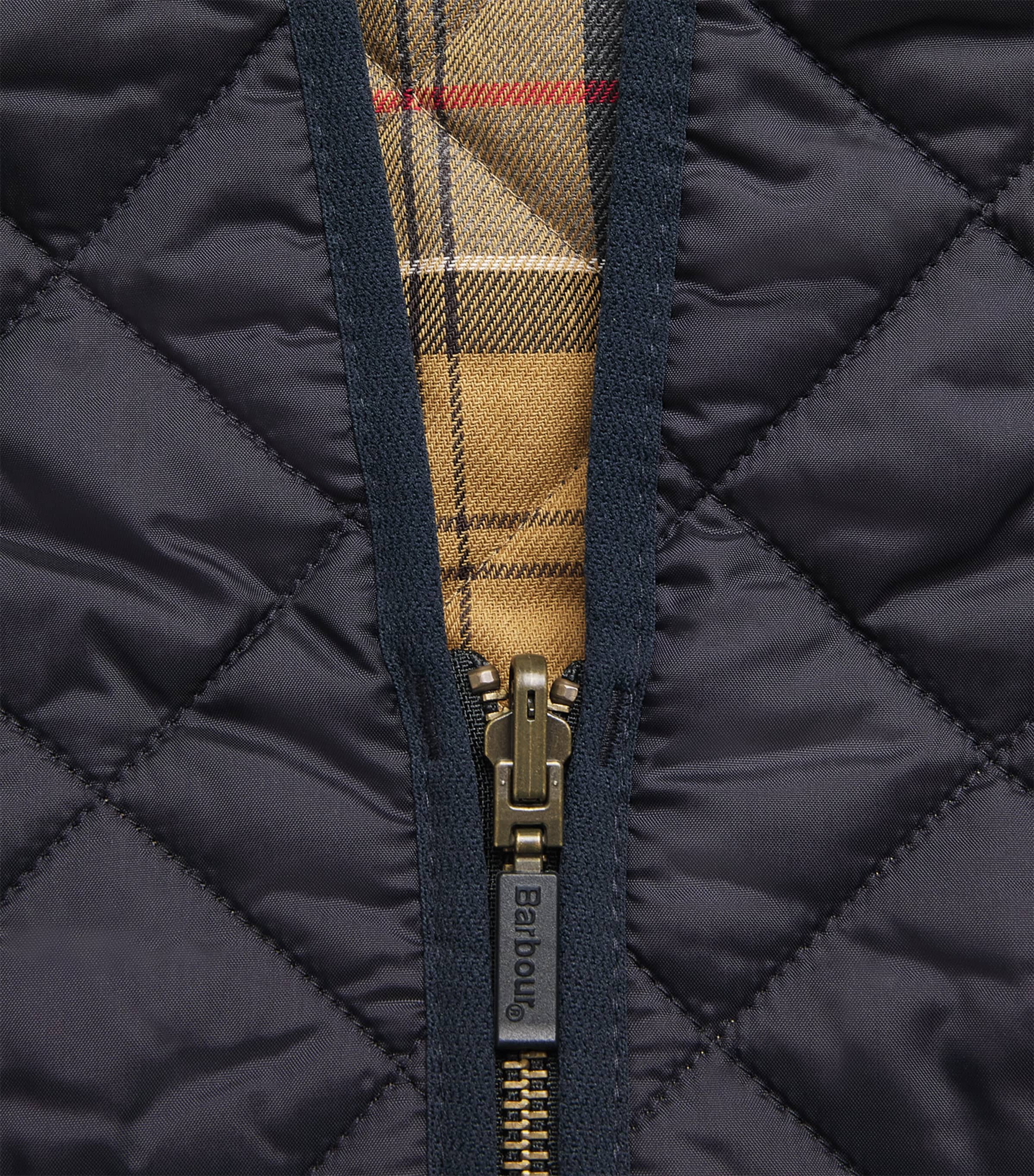 Barbour Mens Quilted Zip-In Gilet Liner Navy Image 6