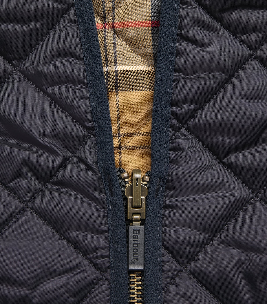 Barbour Mens Quilted Zip-In Gilet Liner Navy Image 6