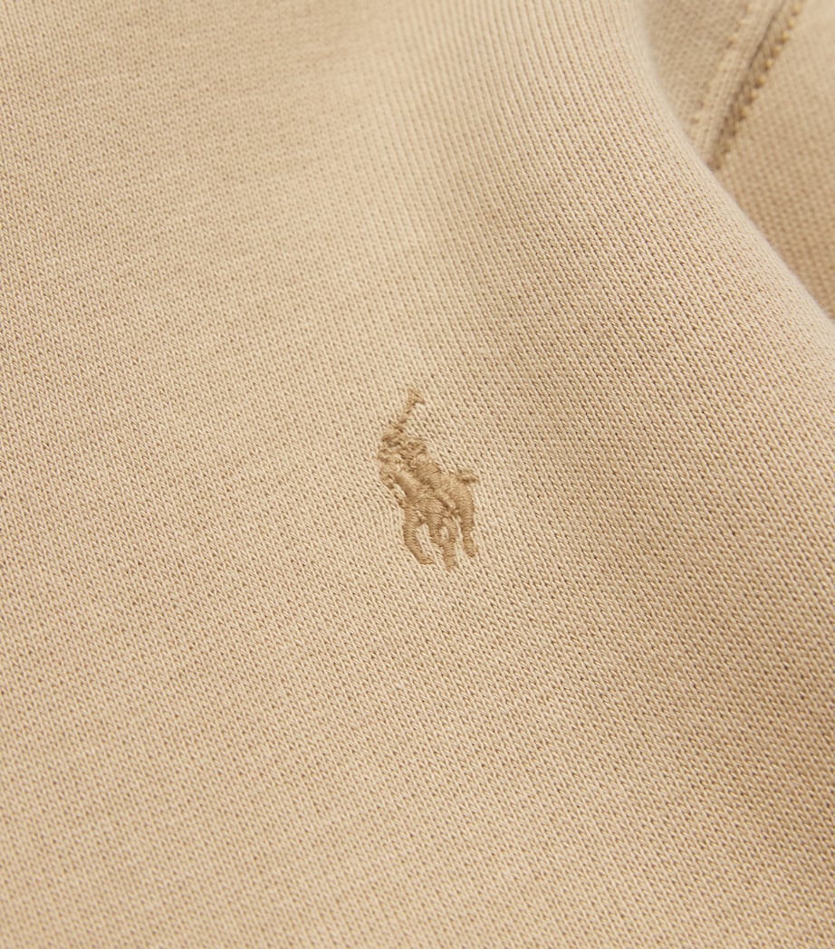 Cotton-Blend Polo Pony Hoodie (6-14 Years) KHAKI Image 3