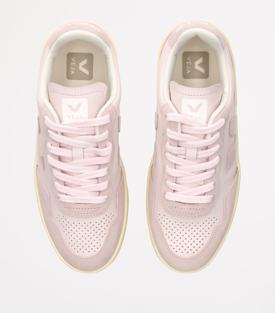 Leather V-90 Sneakers PALE PINK Image 4