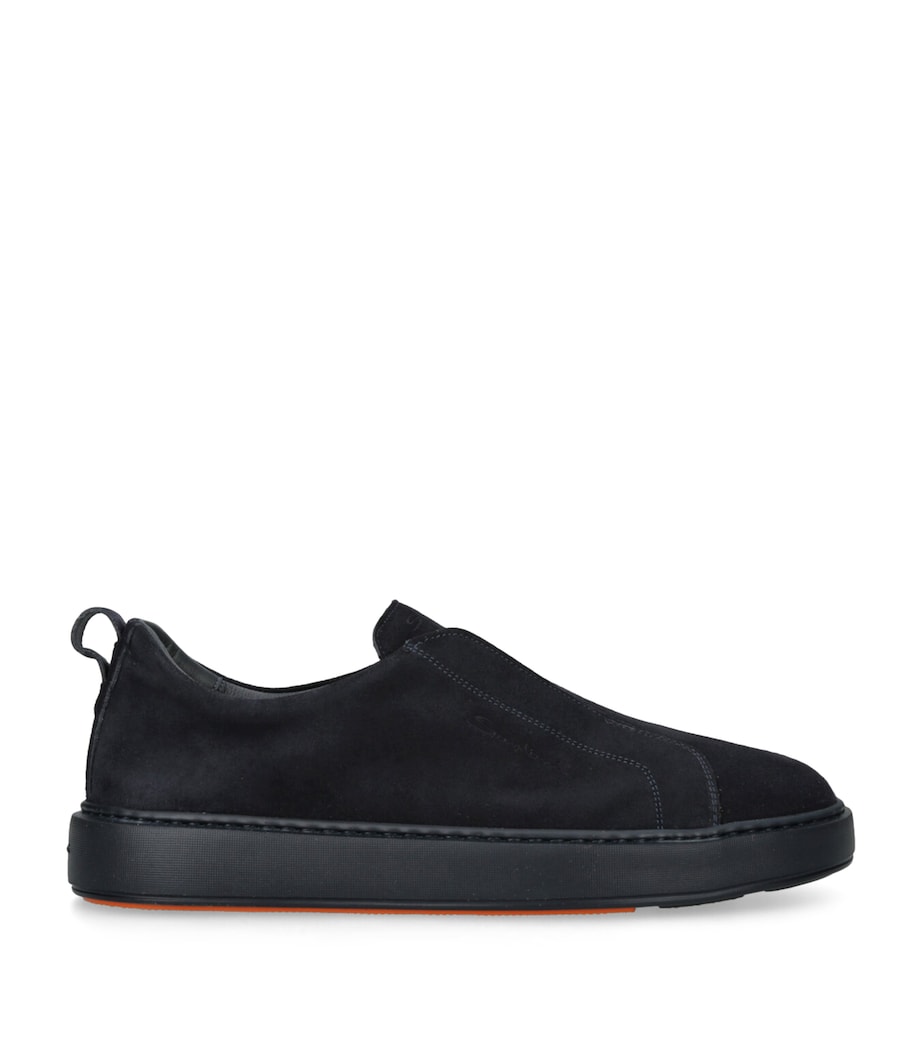 Suede Clean Icon Sneakers NAVY Image 1