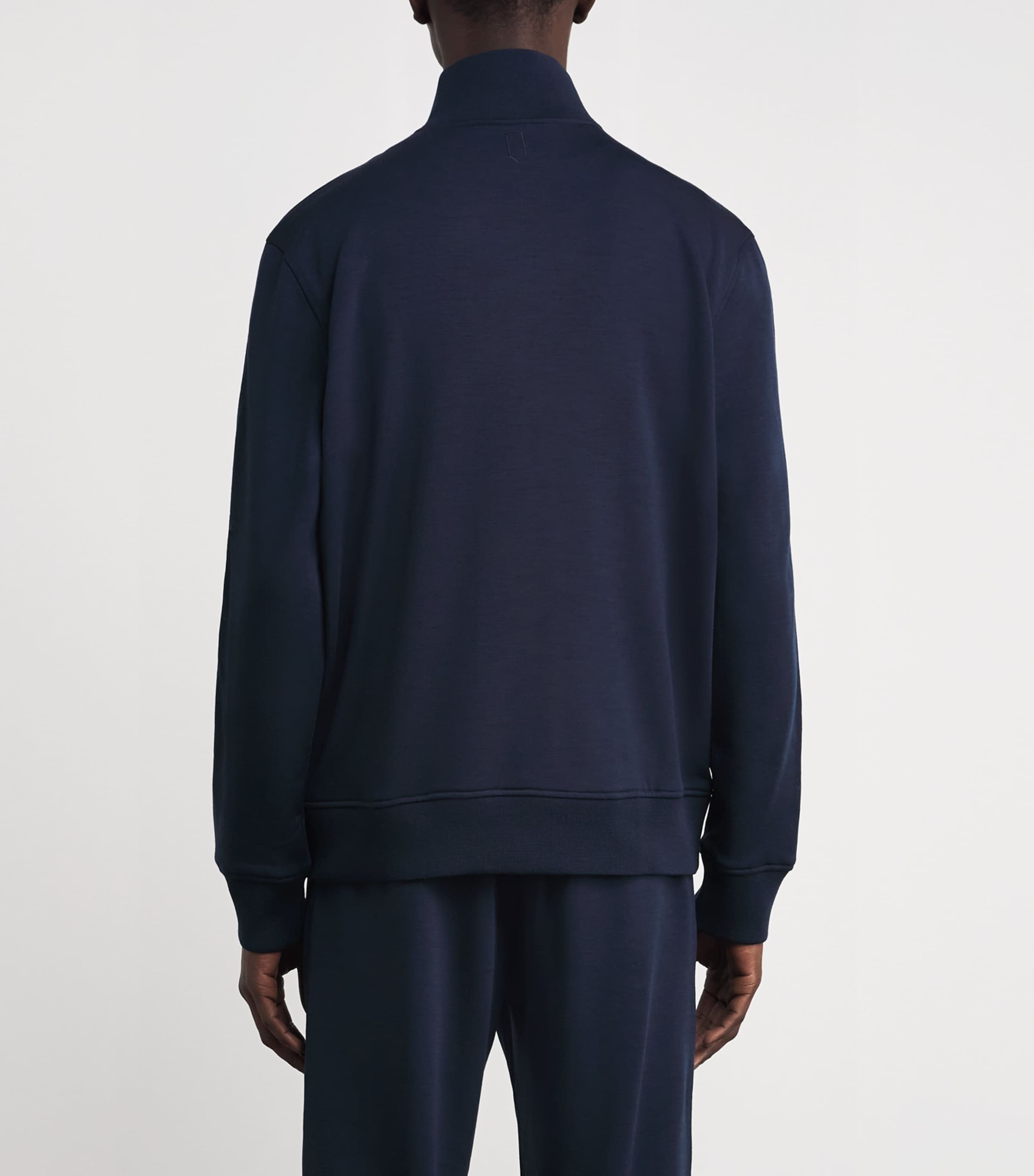 Wool Zip-Up Sweatshirt 320 Image 4