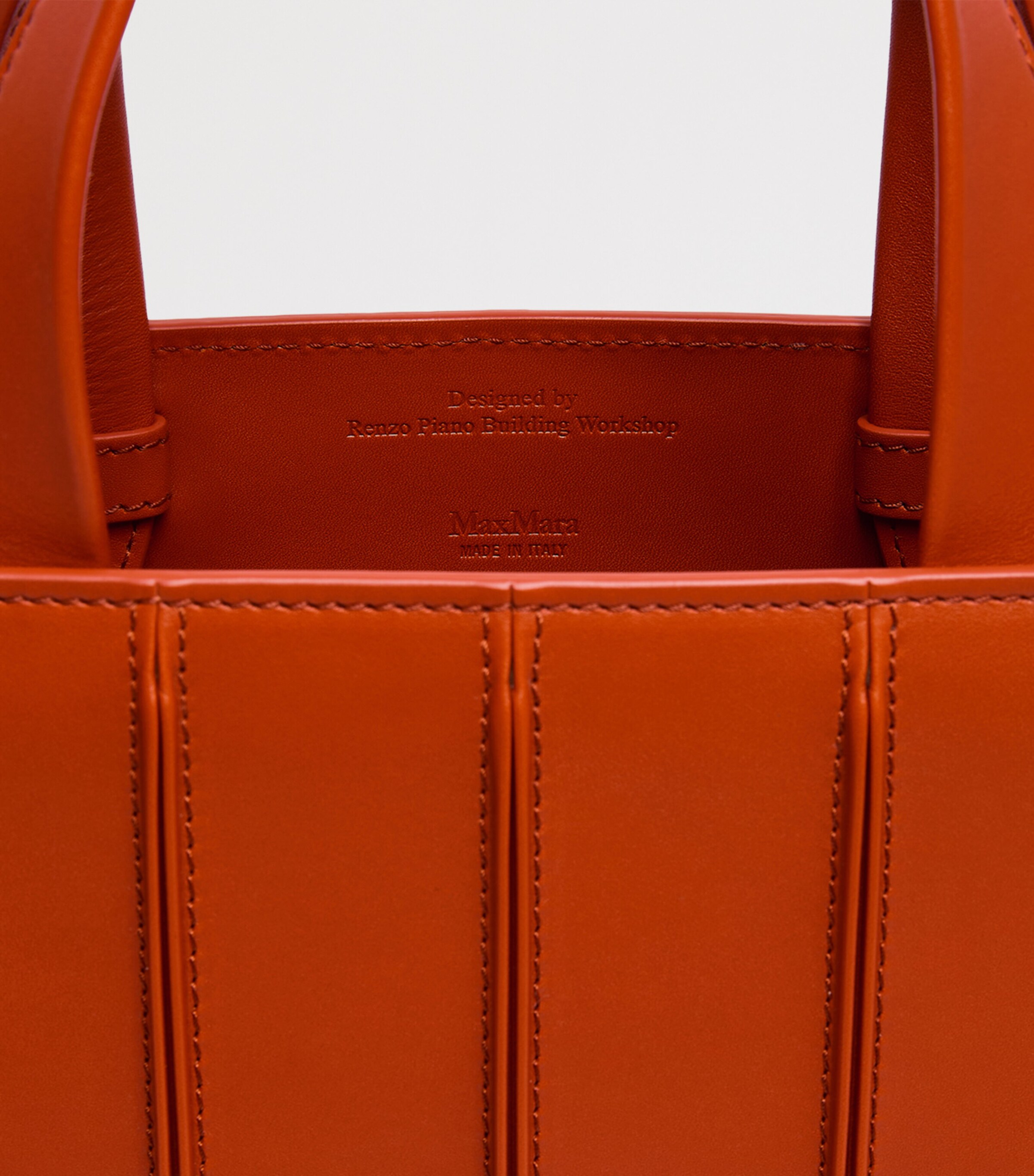 Max Mara Medium Whitney Top-Handle Bag Orange Image 5
