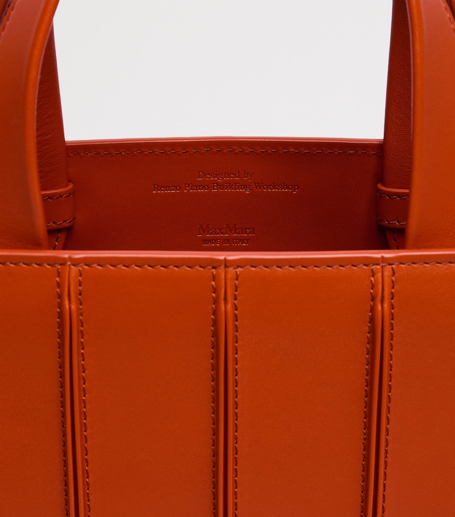Max Mara Medium Whitney Top-Handle Bag Orange Image 5