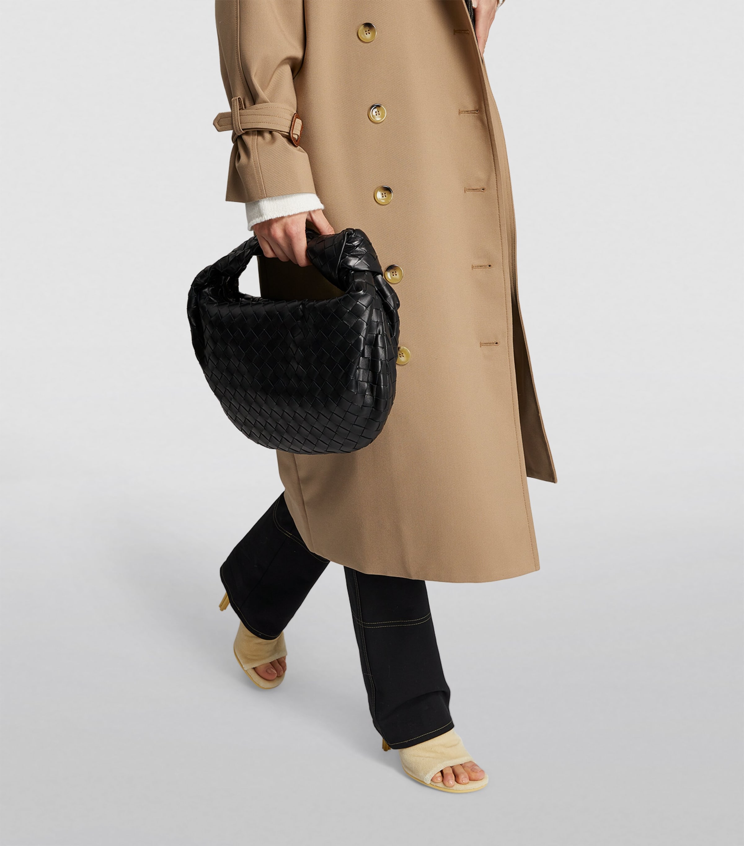 Teen Leather Jodie Bag BLACK-SILVER Image 4