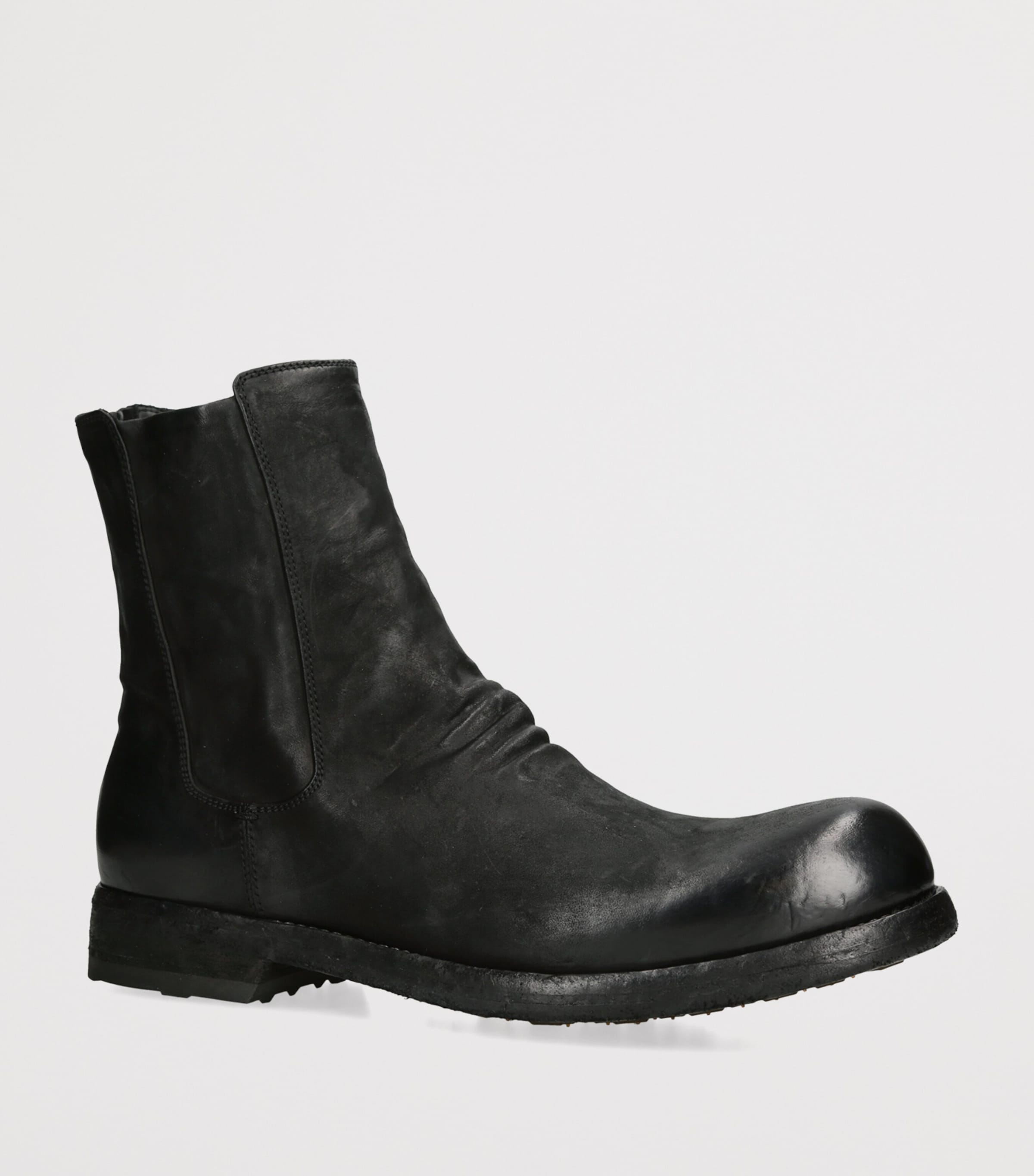 Officine Creative Leather Bulla Chelsea Boots Black Image 2