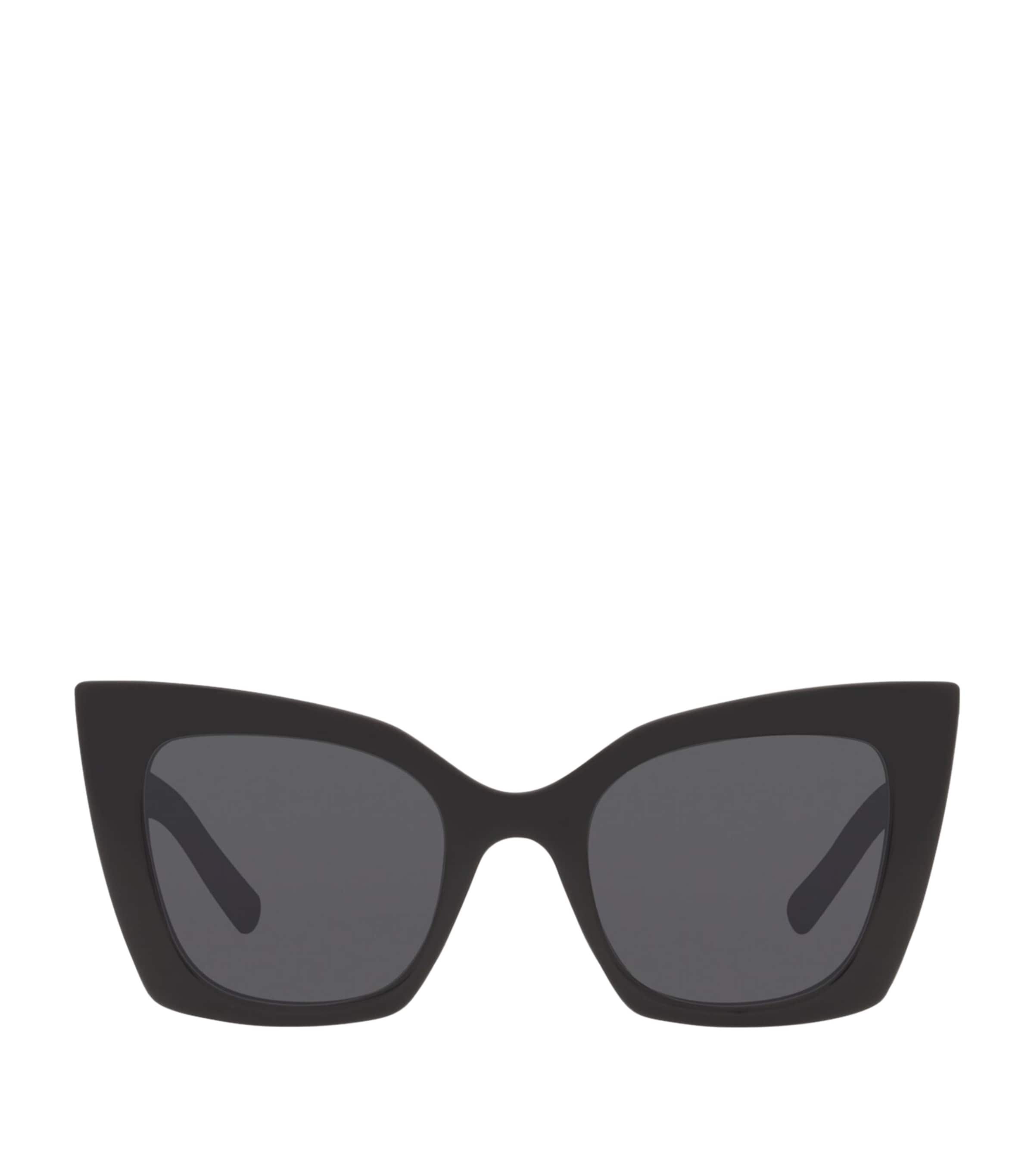 Ysl Cat Eye Sunglasses In Black