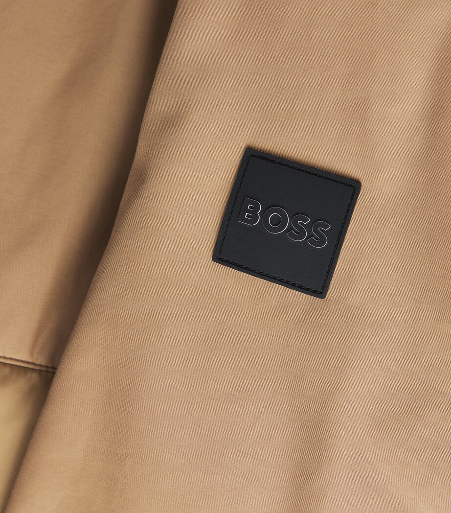 Water-Resistant Quilted-Panel Jacket 260 Image 6