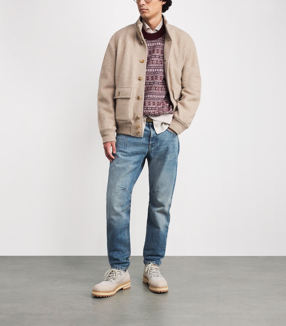 Pleated Straight Jeans ZUCCHERO Image 2