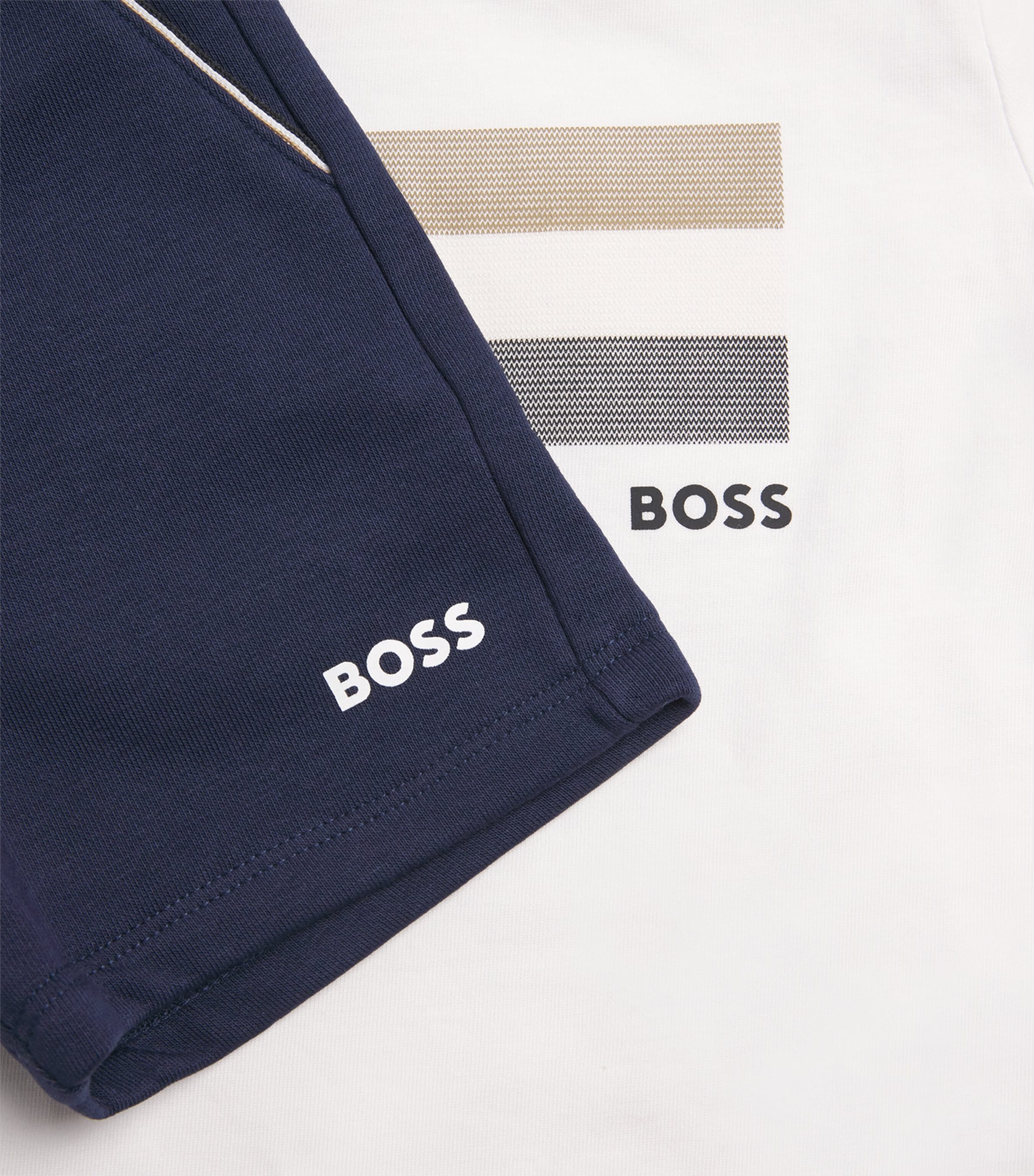 T-Shirt and Shorts Set (3-36 Months) 849NAVY Image 4