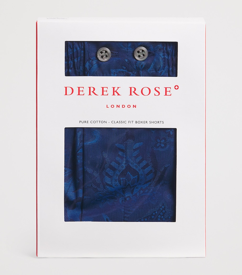 Cotton Traditional Boxers NAVY Image 4