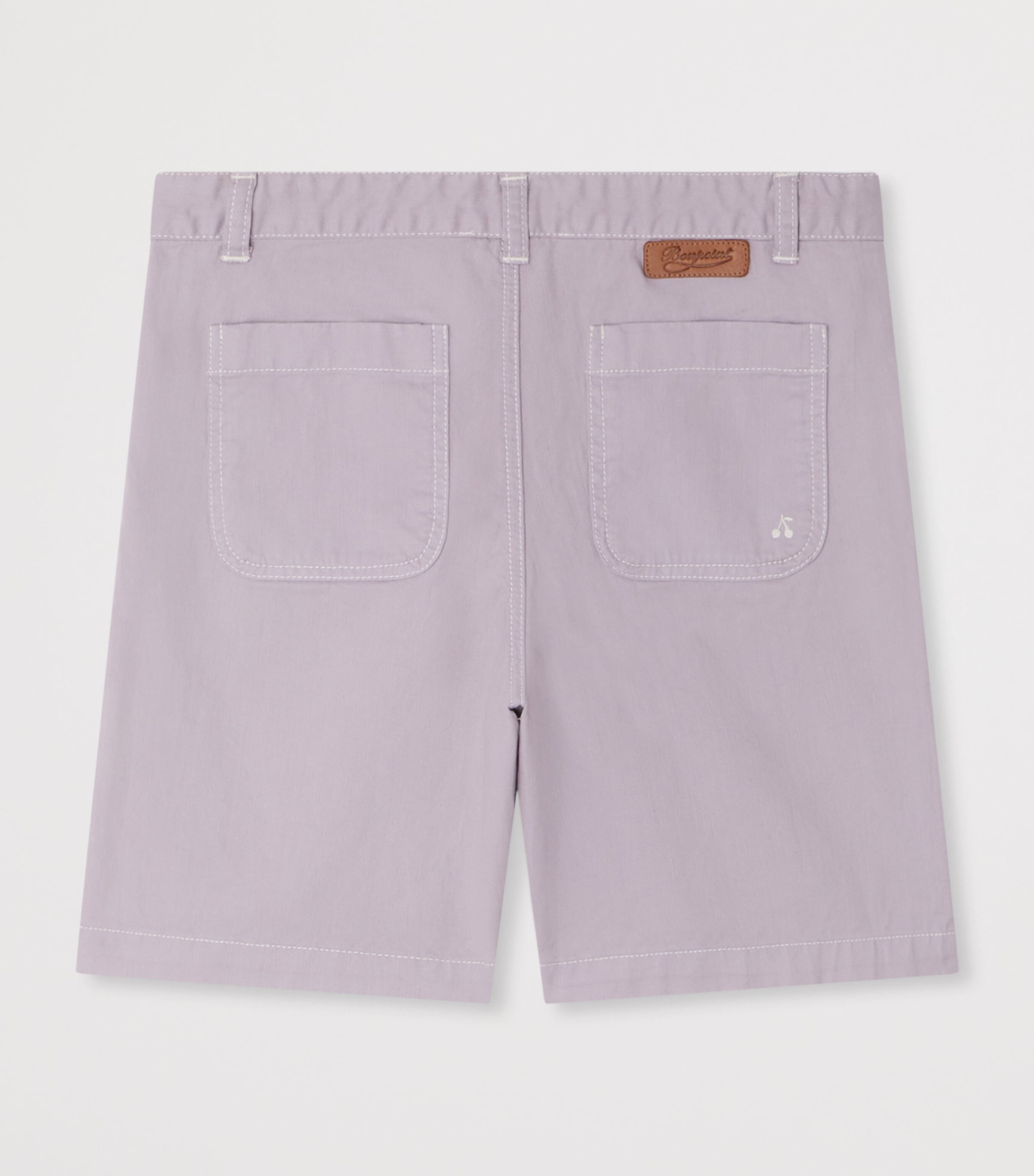 Organic Denim Eureka Shorts (4-8 Years) LILAS Image 2