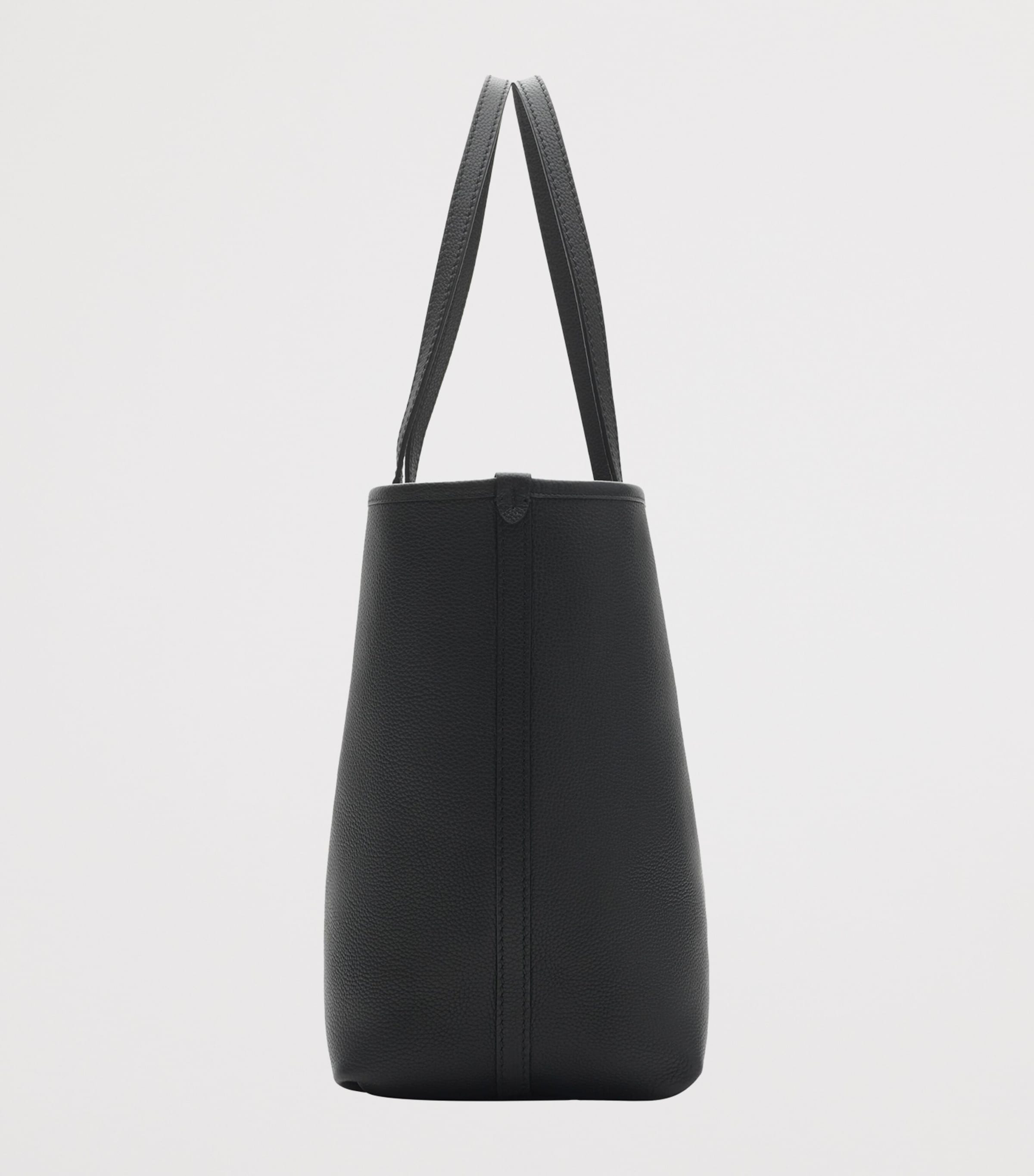 Medium Leather Reversible Bloomsbury Tote​ Bag BLACKBLACK CALICO Image 5