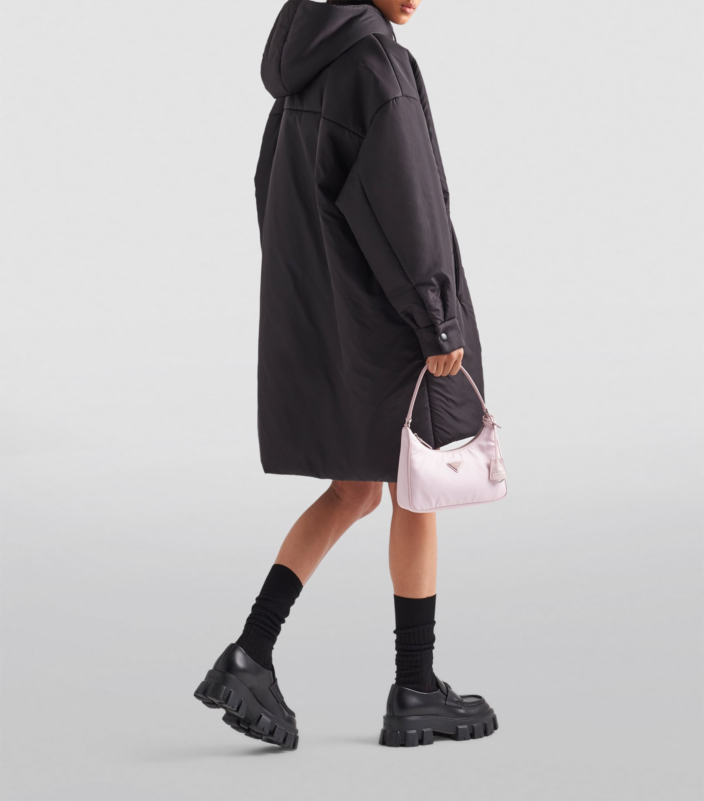 Re-Nylon Oversized Raincoat F0002 Image 4