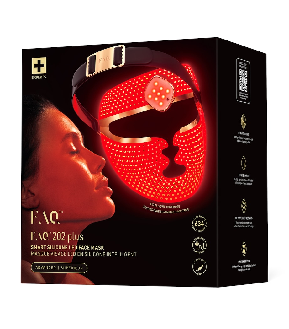 FAQ 202 Plus Anti-Ageing Silicone LED Mask NO COLOUR Image 3