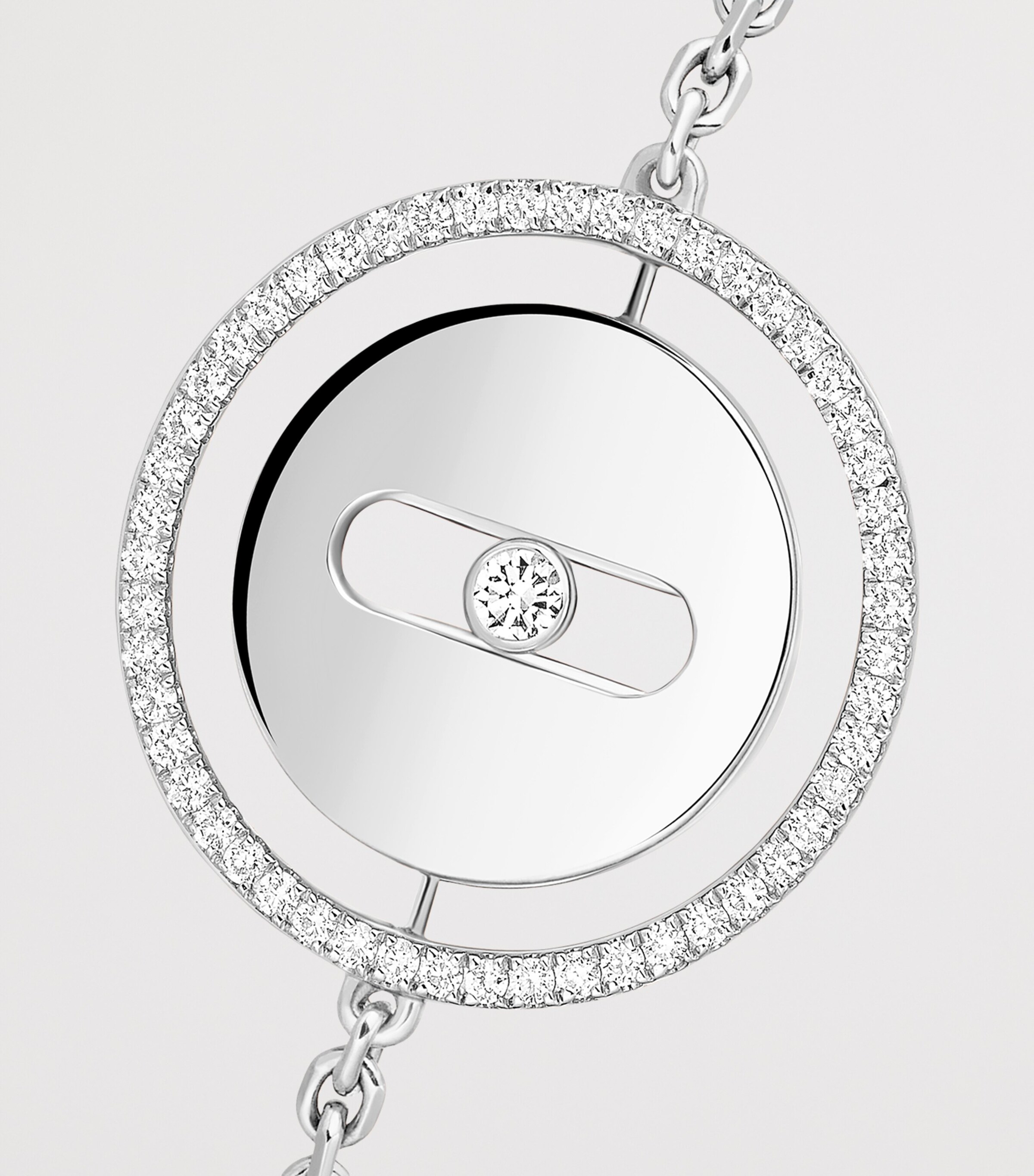 Messika Lucky Move White Gold and Diamond Bracelet (0.17ct) White Gold Image 3