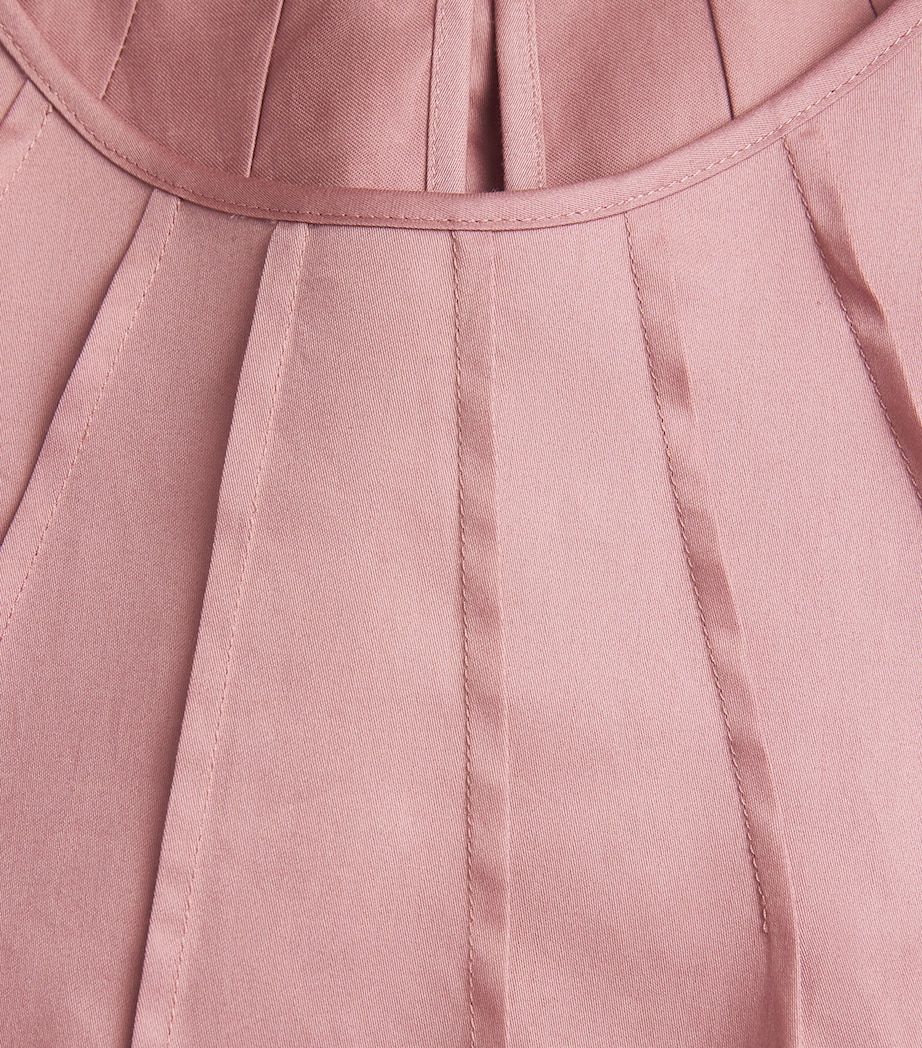 Joseph Womens Cotton Tazi Mini Dress Musk Image 6