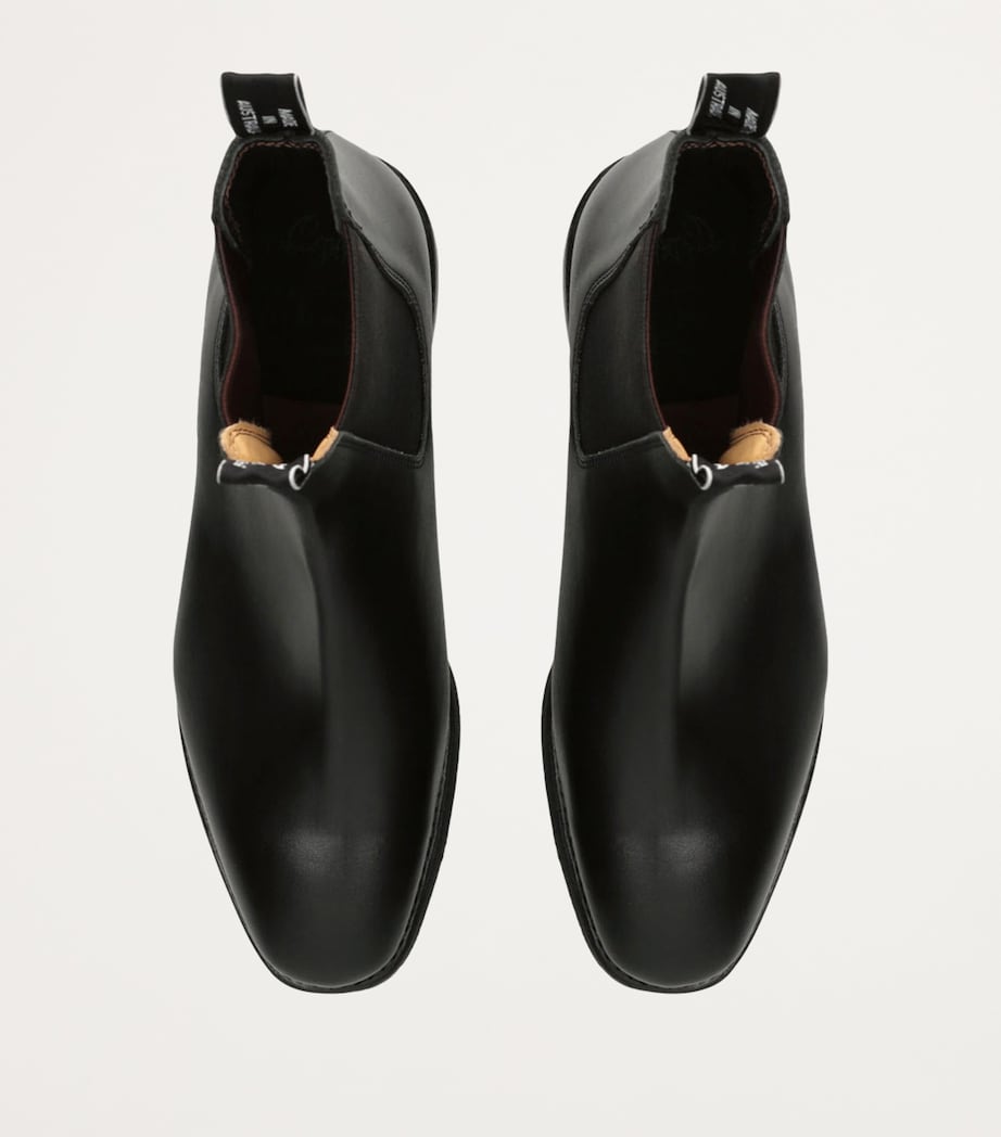 Leather Ankle Boots BLACK Image 4