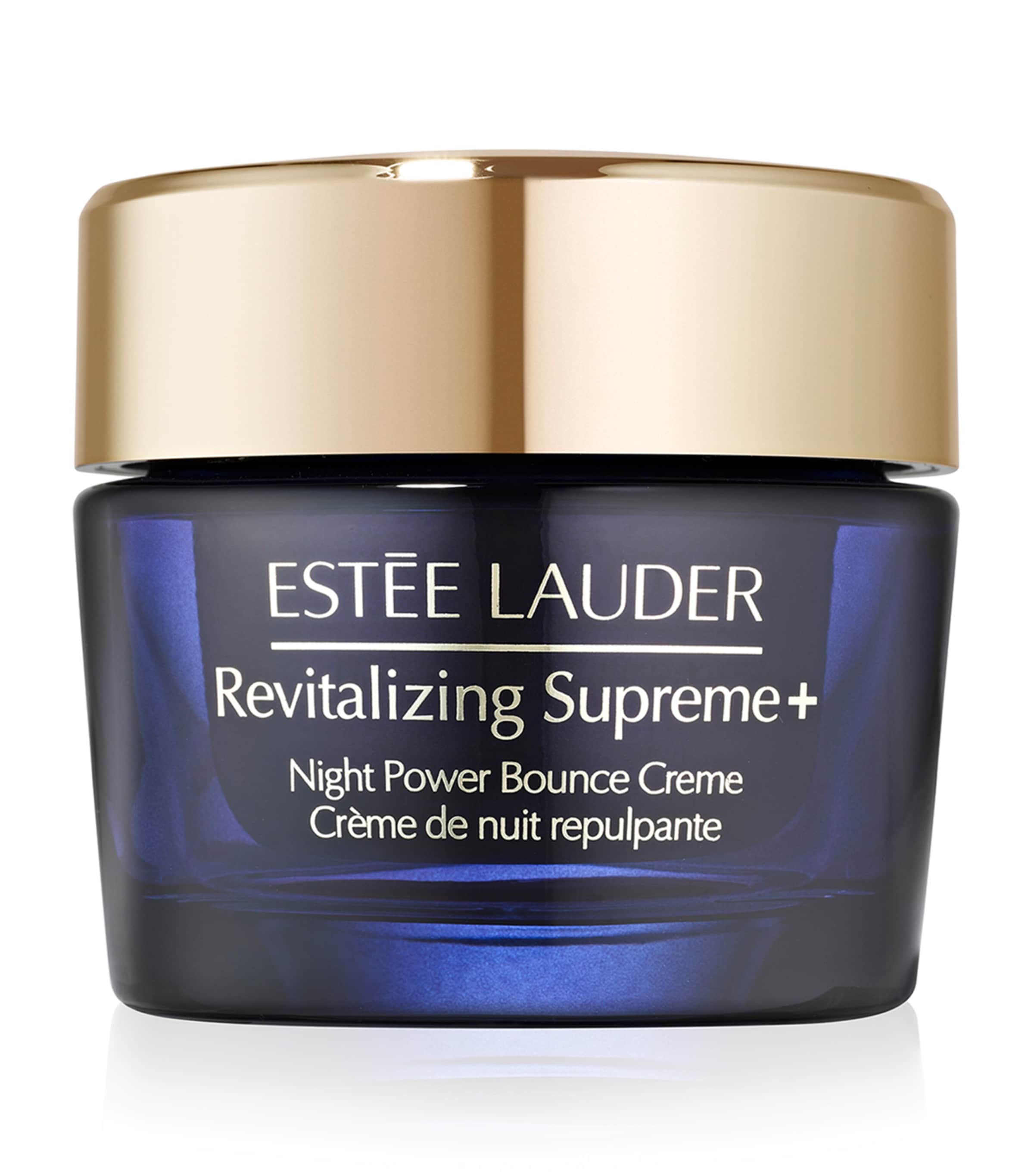 Estée Lauder Revitalizing Supreme Night Power Bounce Cream Moisturizer With Peptides