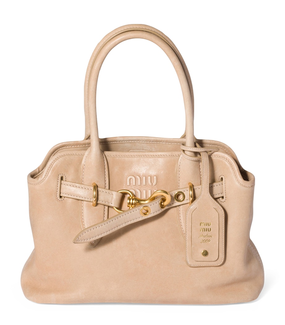 Nappa Leather Aventure Top-Handle Bag F0065 Image 1