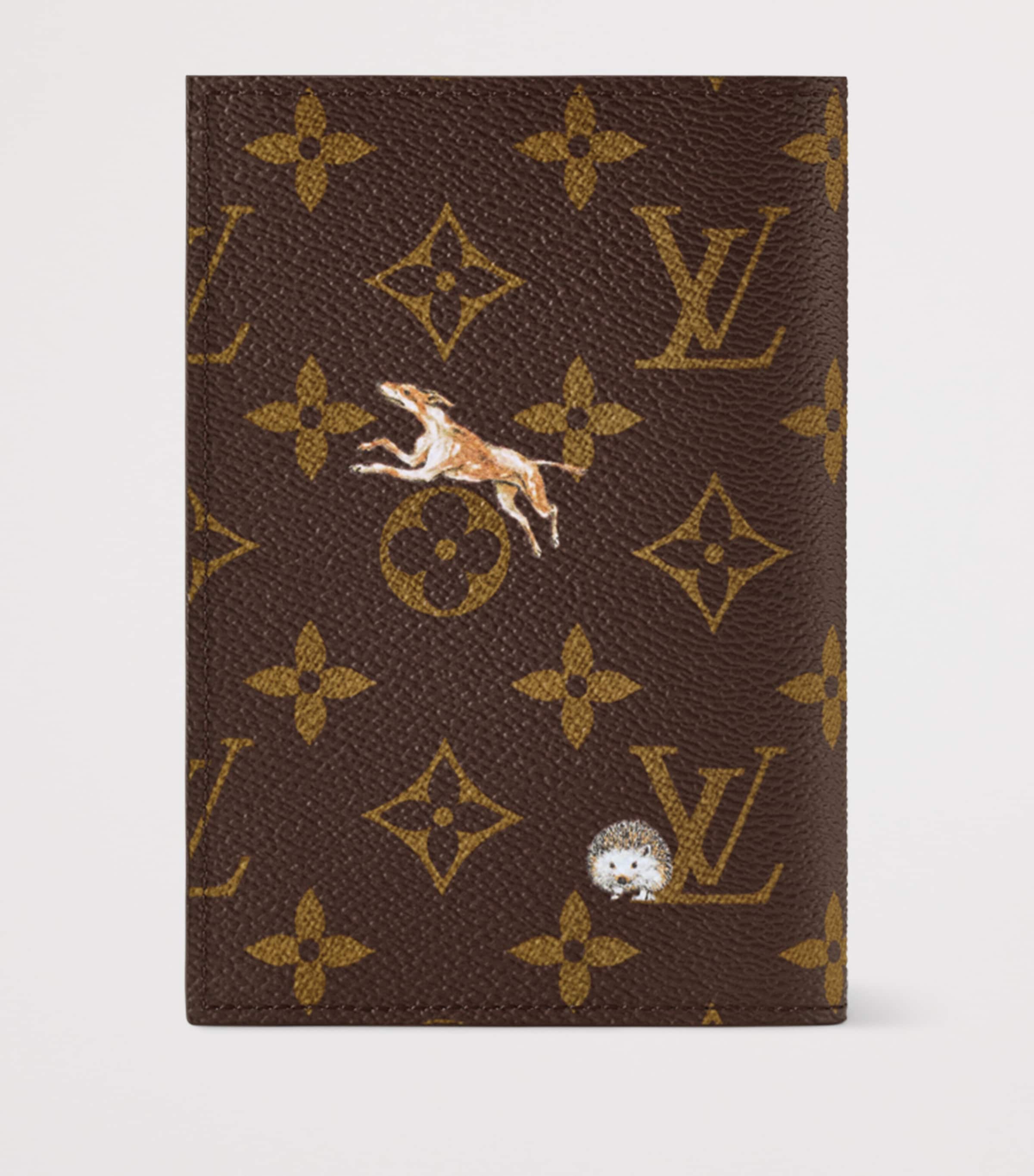 Canvas Passport Cover MONOGRAM Image 3