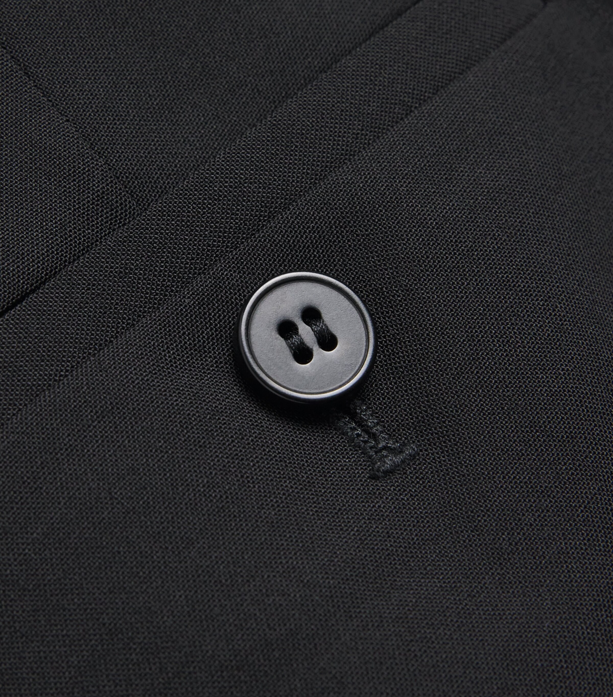 Good Wool Cropped Treeca Trousers BLACK 001 Image 11