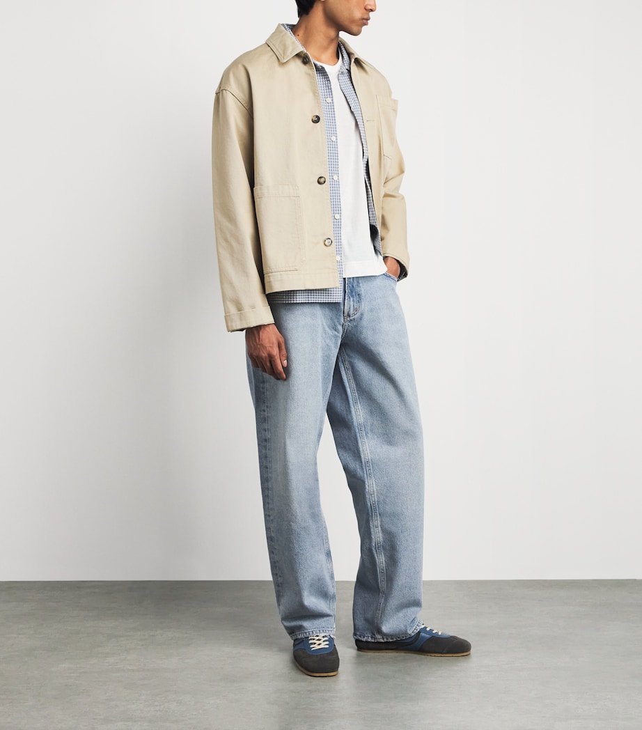AGOLDE Mens Fusion Wide-Leg Jeans Force Image 2