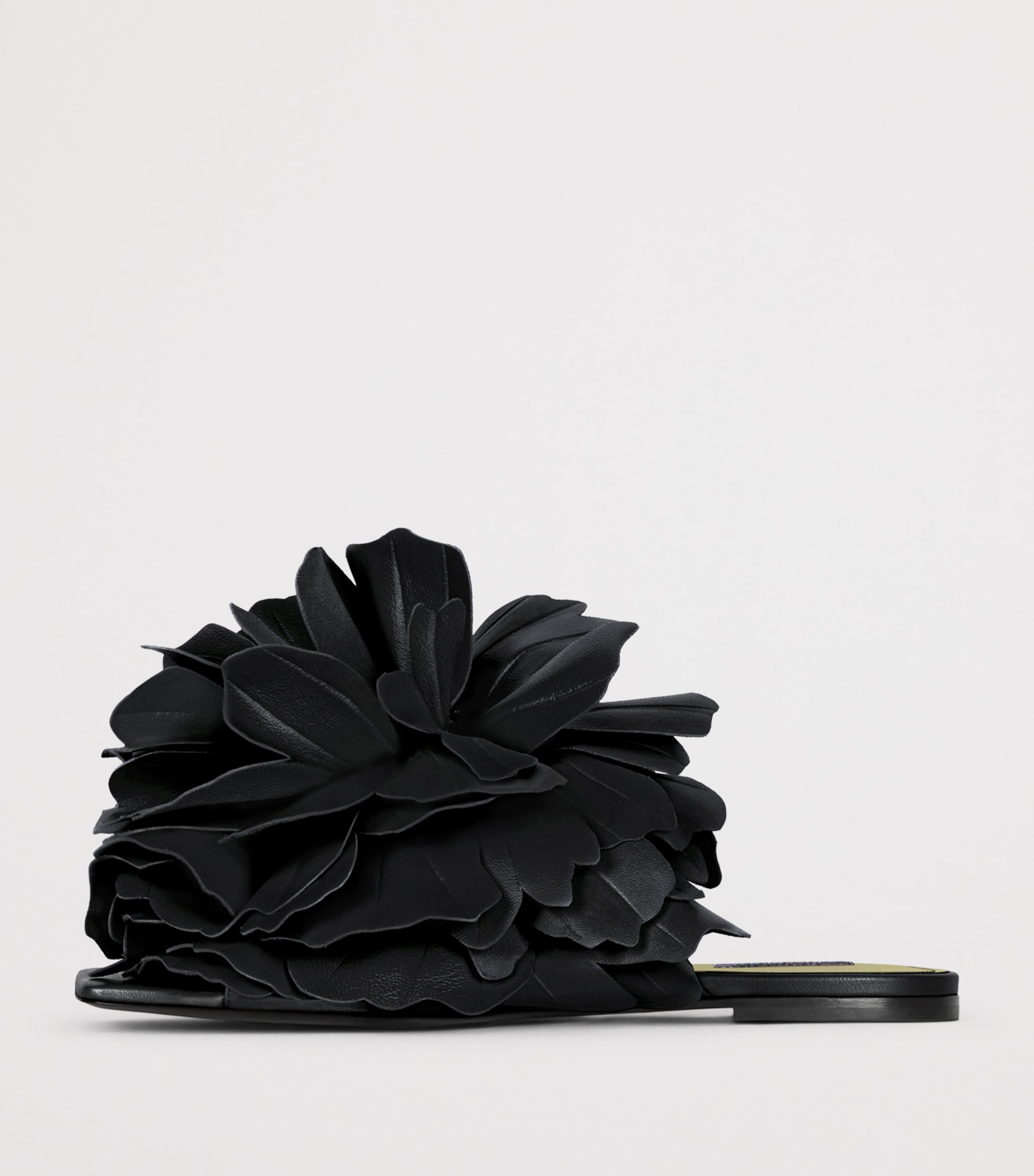 Givenchy Leather Boudoir Rose Sandals Black Image 3