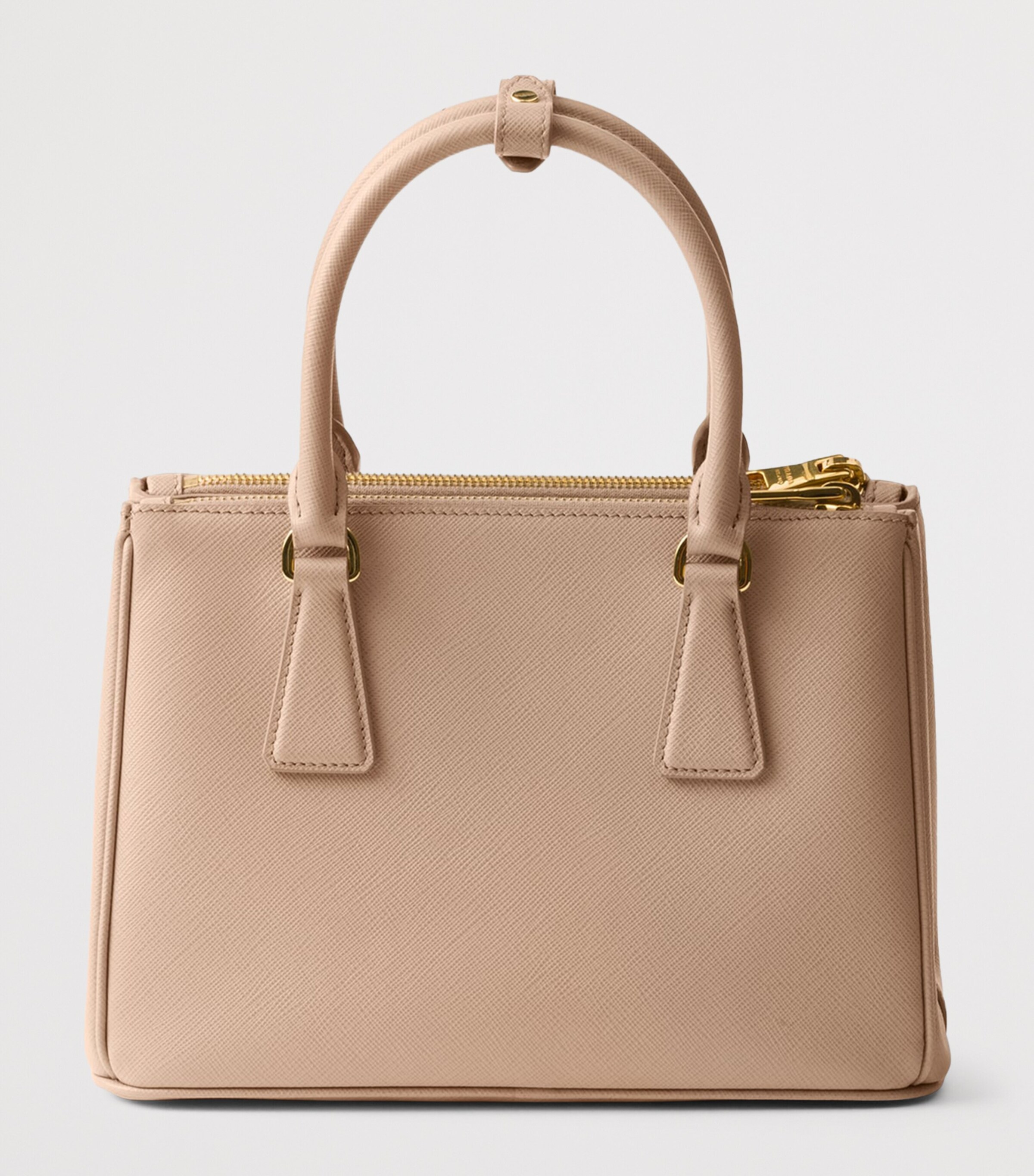 Small Saffiano Leather Galleria Top-Handle Bag F0770 Image 3