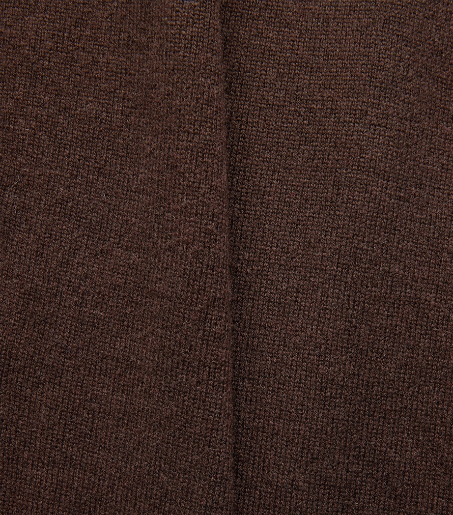 Allude Mens Virgin Wool-Cashmere Sweatpants Image 6
