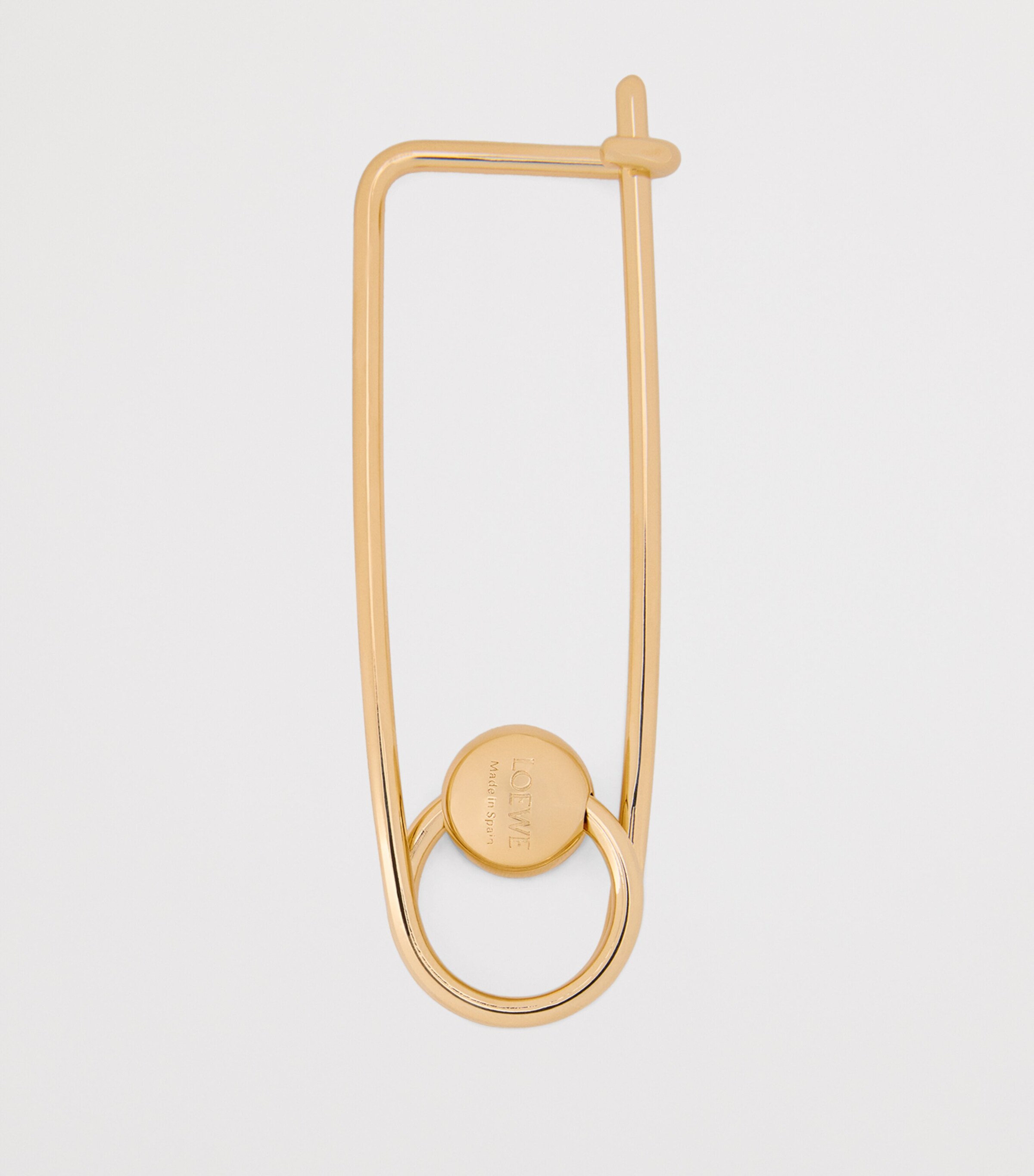 LOEWE Gold-Tone Safety Pin Charm Gold Image 2