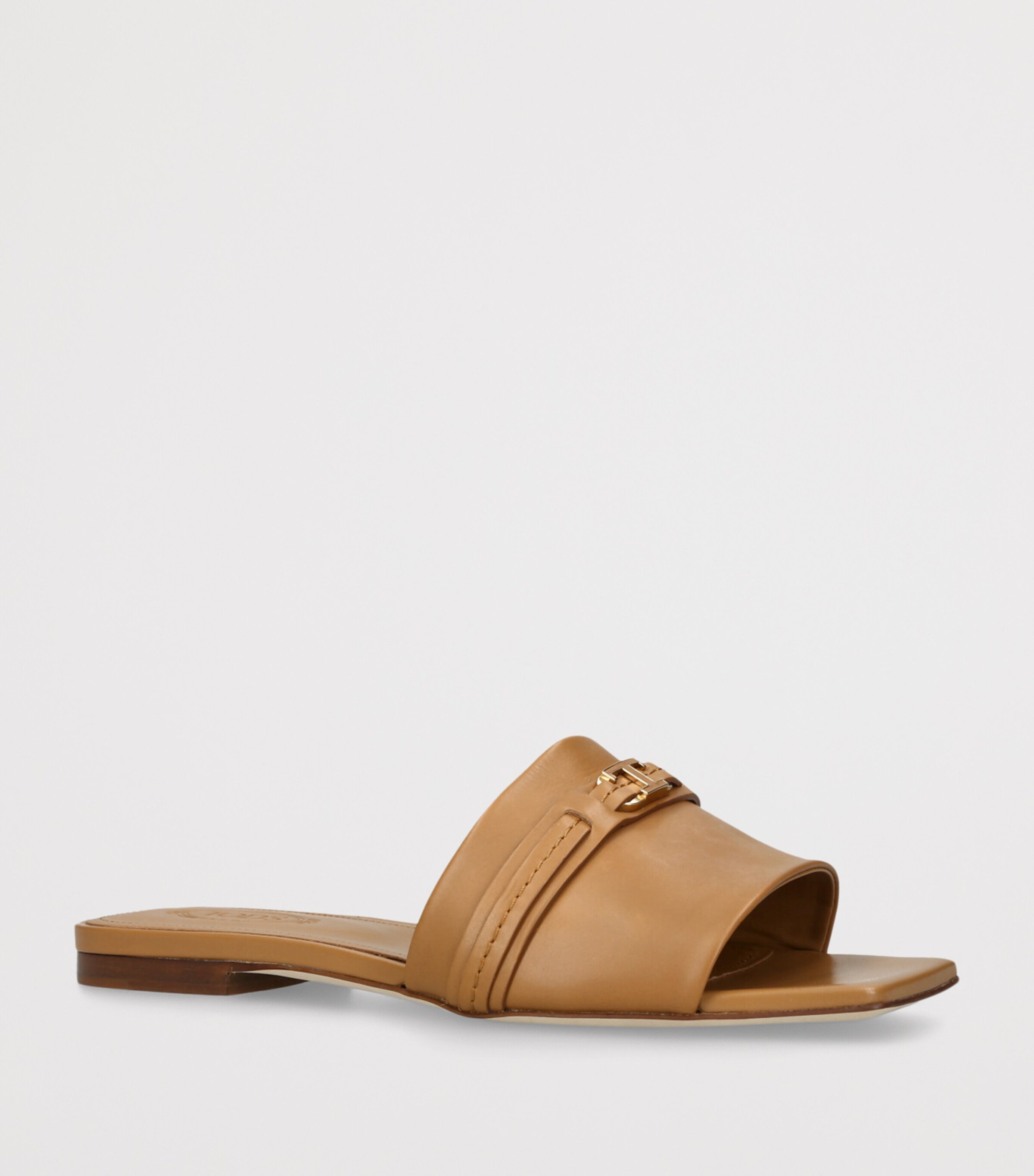 Tod's Leather Sandals Beige Image 3