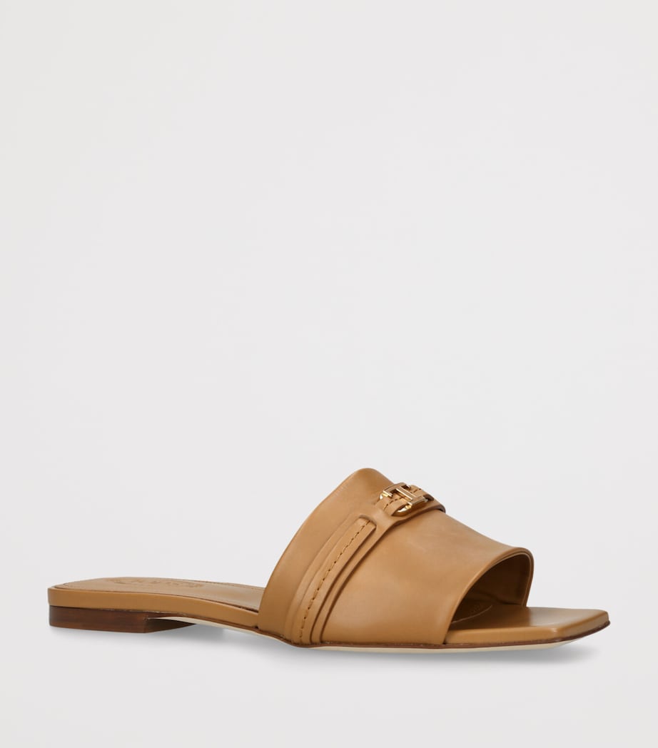 Tod's Leather Sandals Beige Image 3