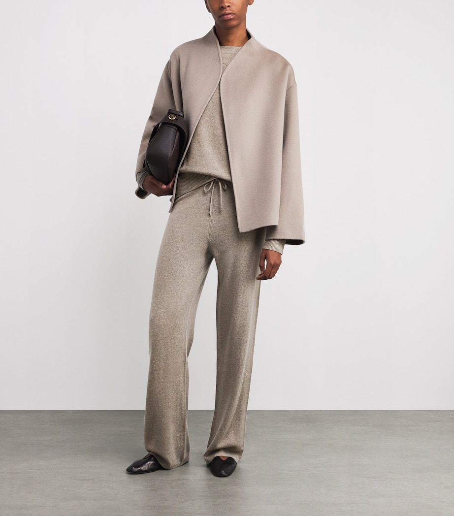Cashmere Sweater and Trouser Set GREIGE Image 2