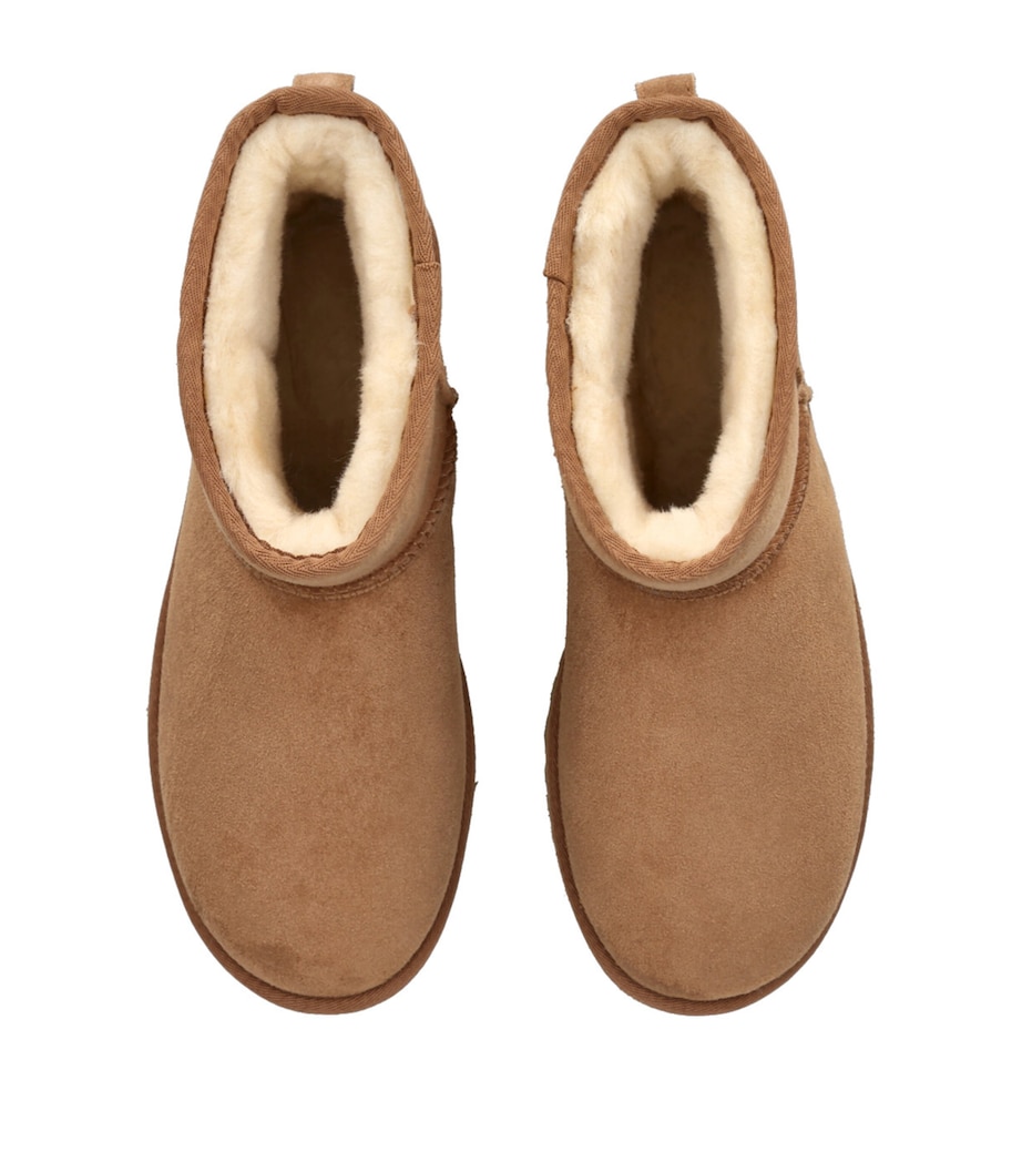 UGG Suede Mini Boots Tan Image 4