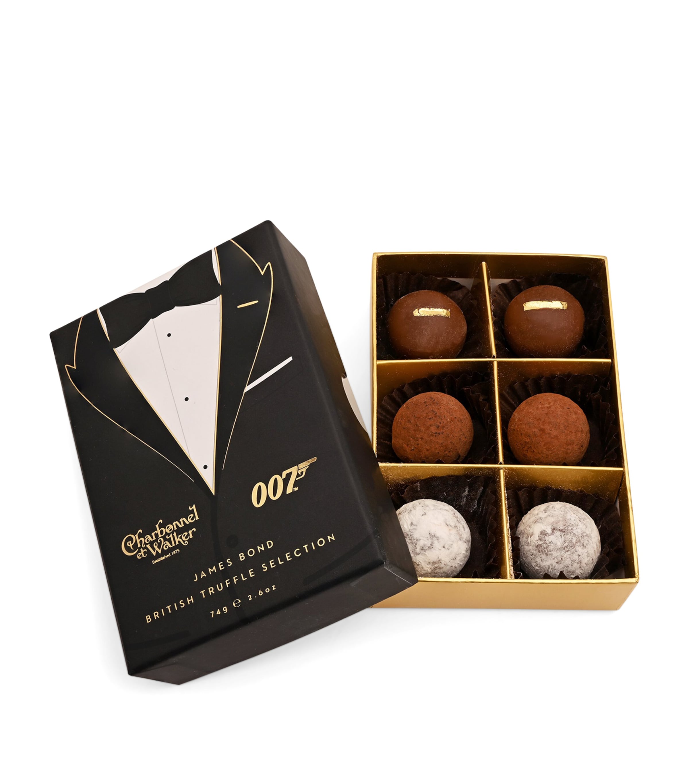 James Bond Tuxedo British Truffle Selection (74g) NO COLOUR Image 2