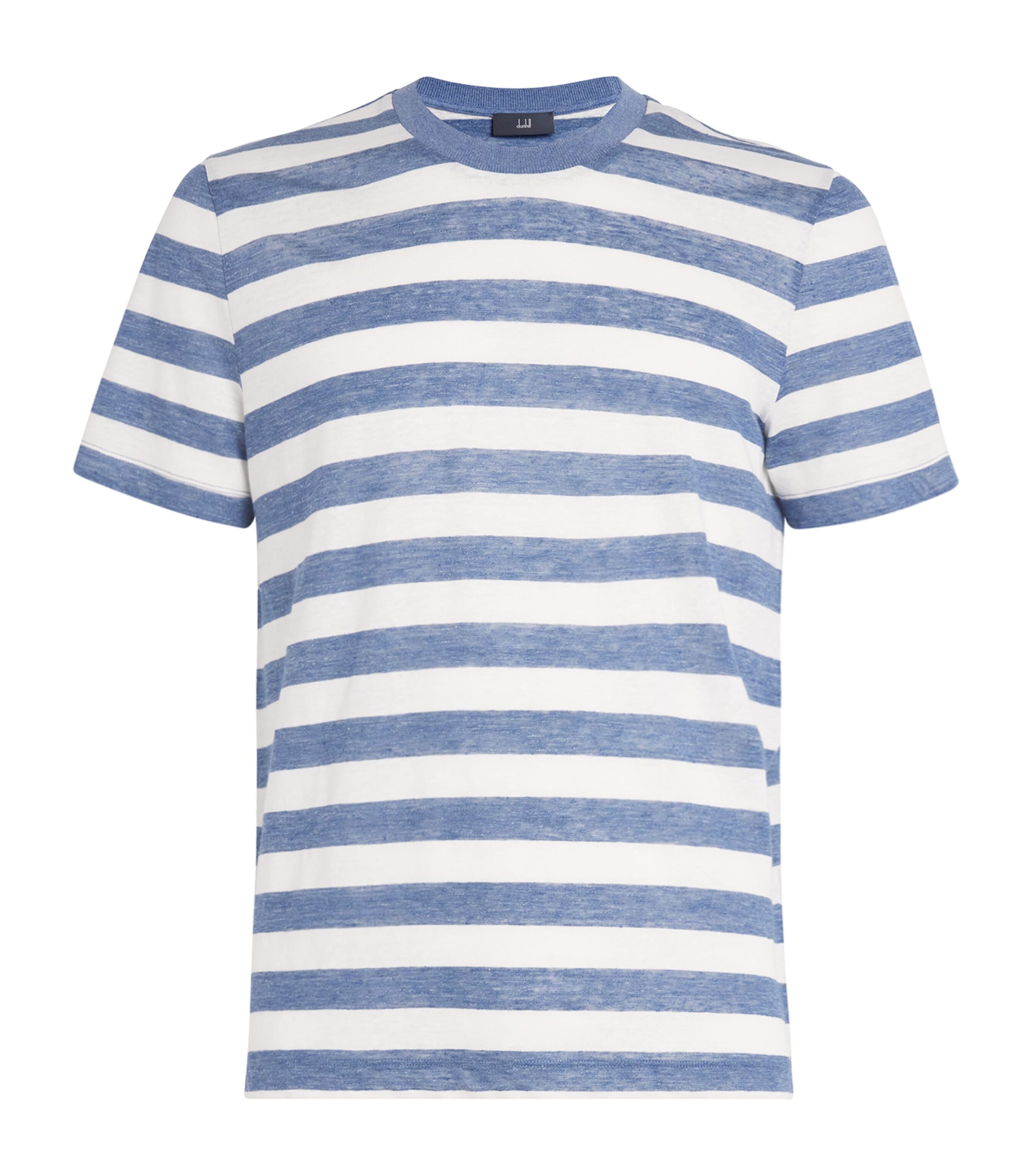 Dunhill Linen-cotton Stripe T-shirt