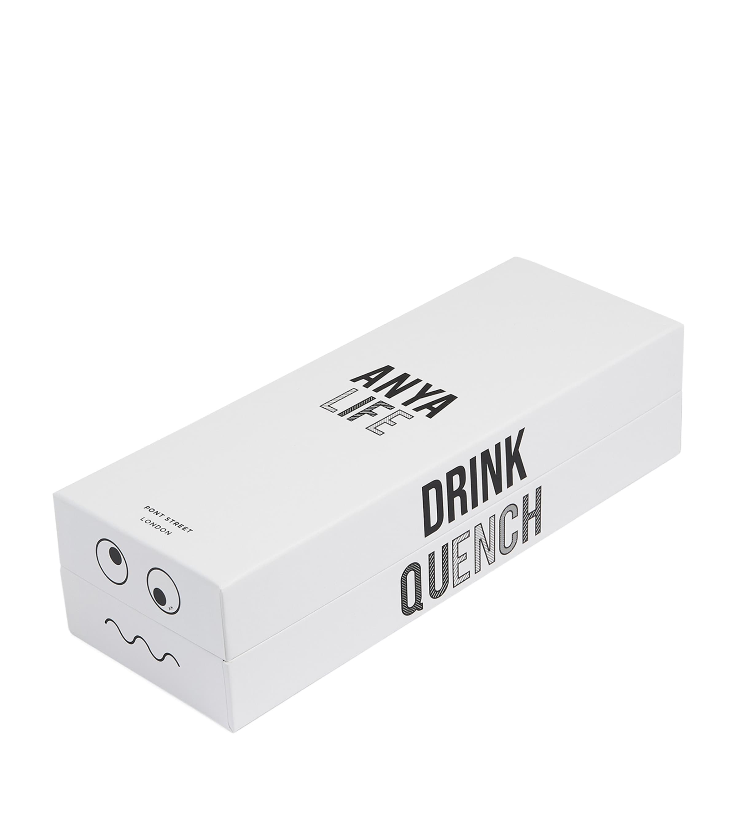 Stainless Steel Eyes Water Bottle (500ml) BLACK Image 4