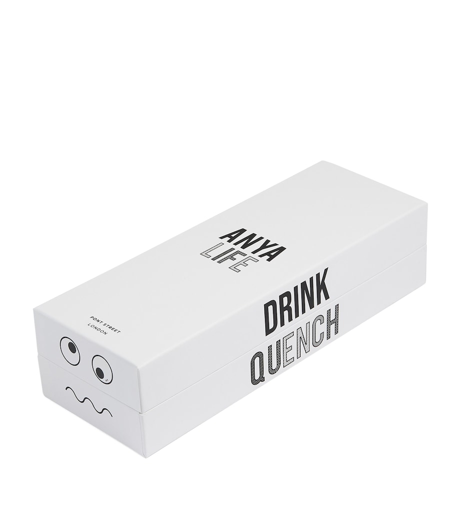 Stainless Steel Eyes Water Bottle (500ml) BLACK Image 4