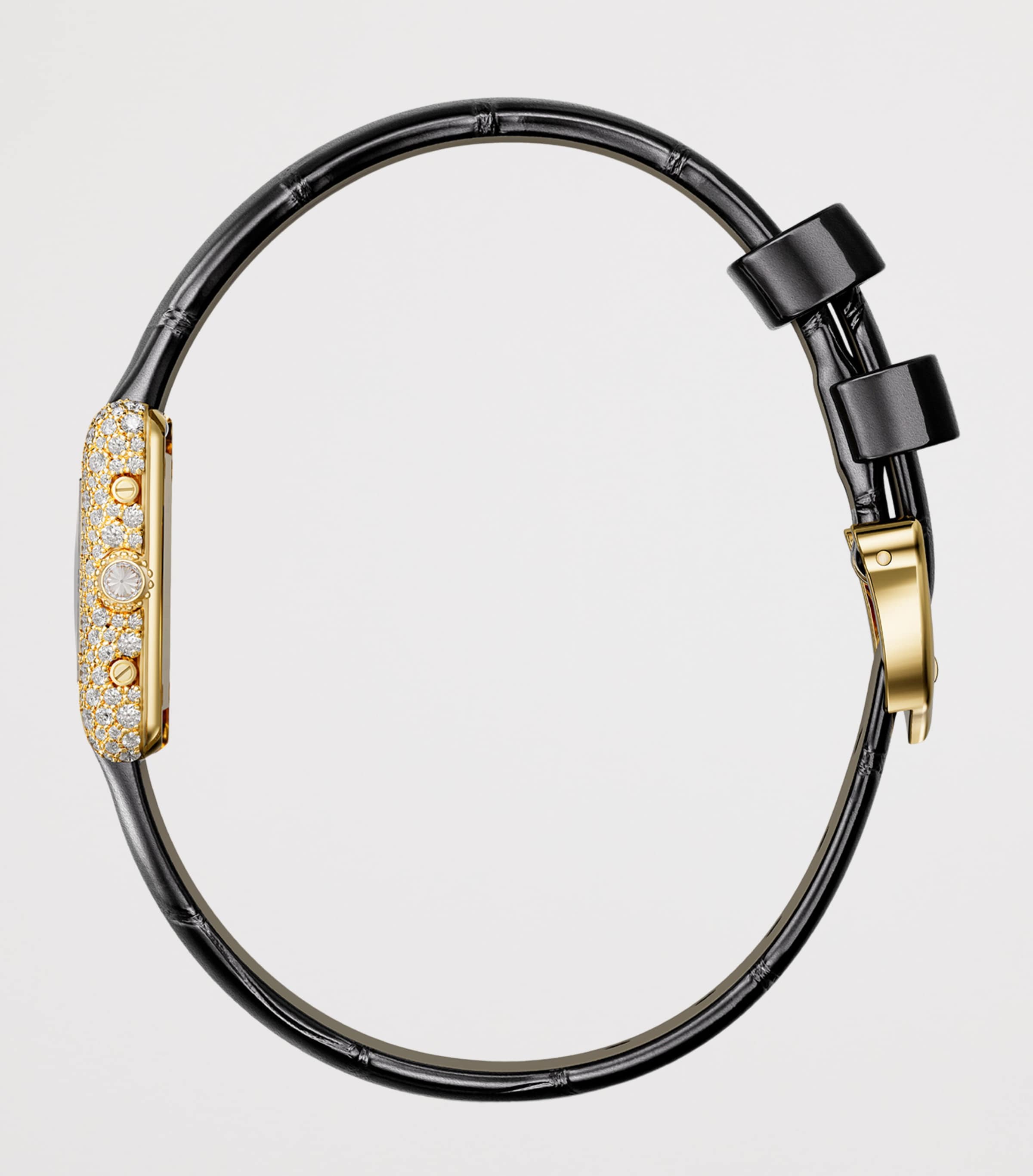 Cartier Yellow Gold and Diamond Tank Louis Watch 16.5mm Yellow Gold Image 6