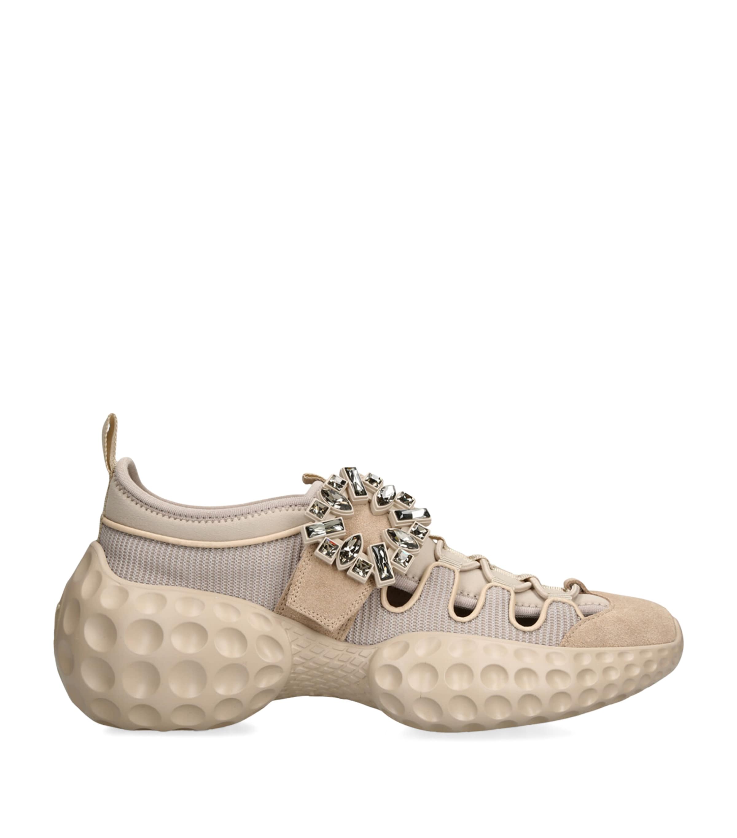 Roger Vivier Viv' Run Light Sneakers | Harrods US
